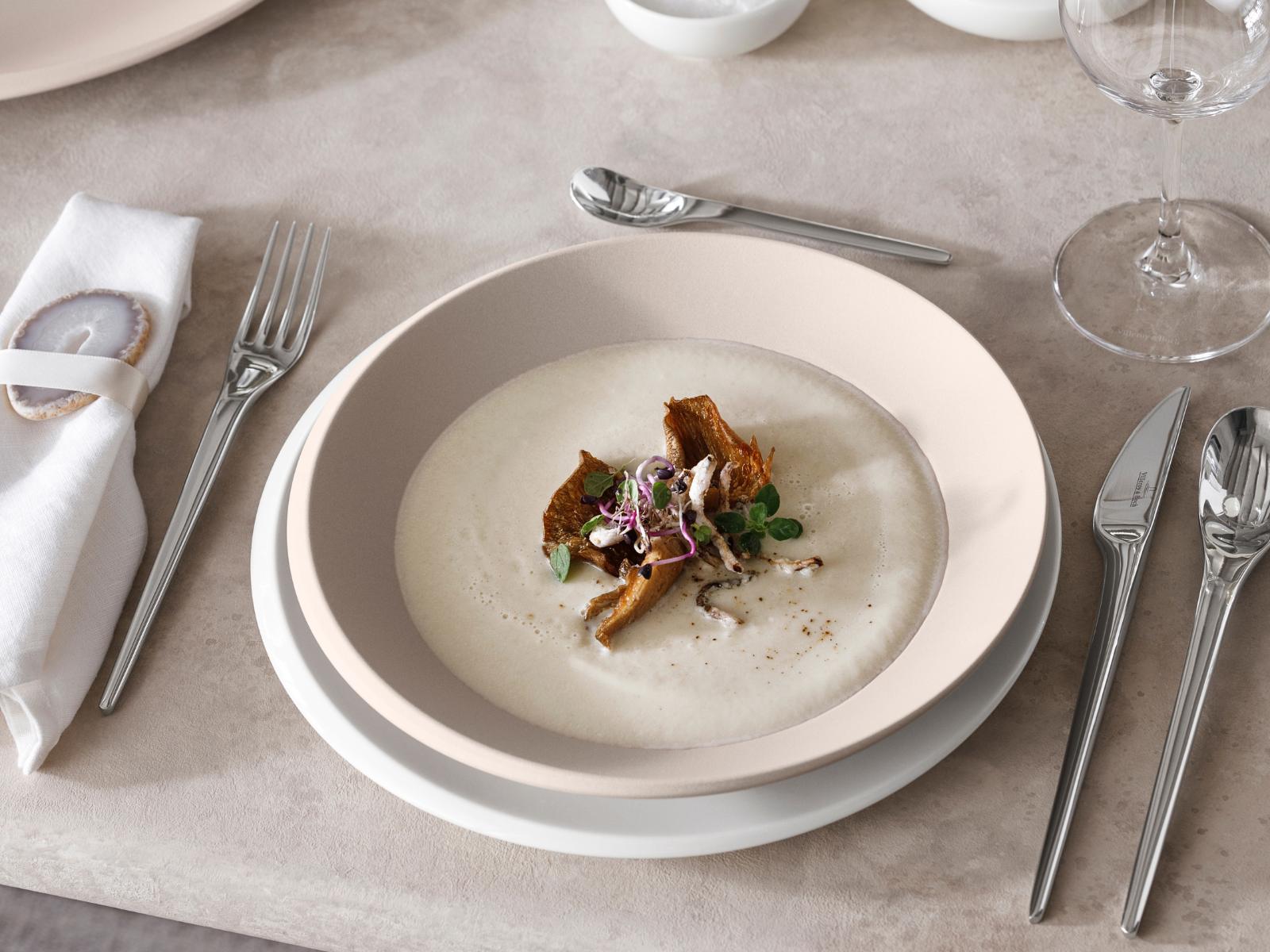 Villeroy & Boch NewMoon beige Schale tief 29 cm Set6 - Produktbild 5