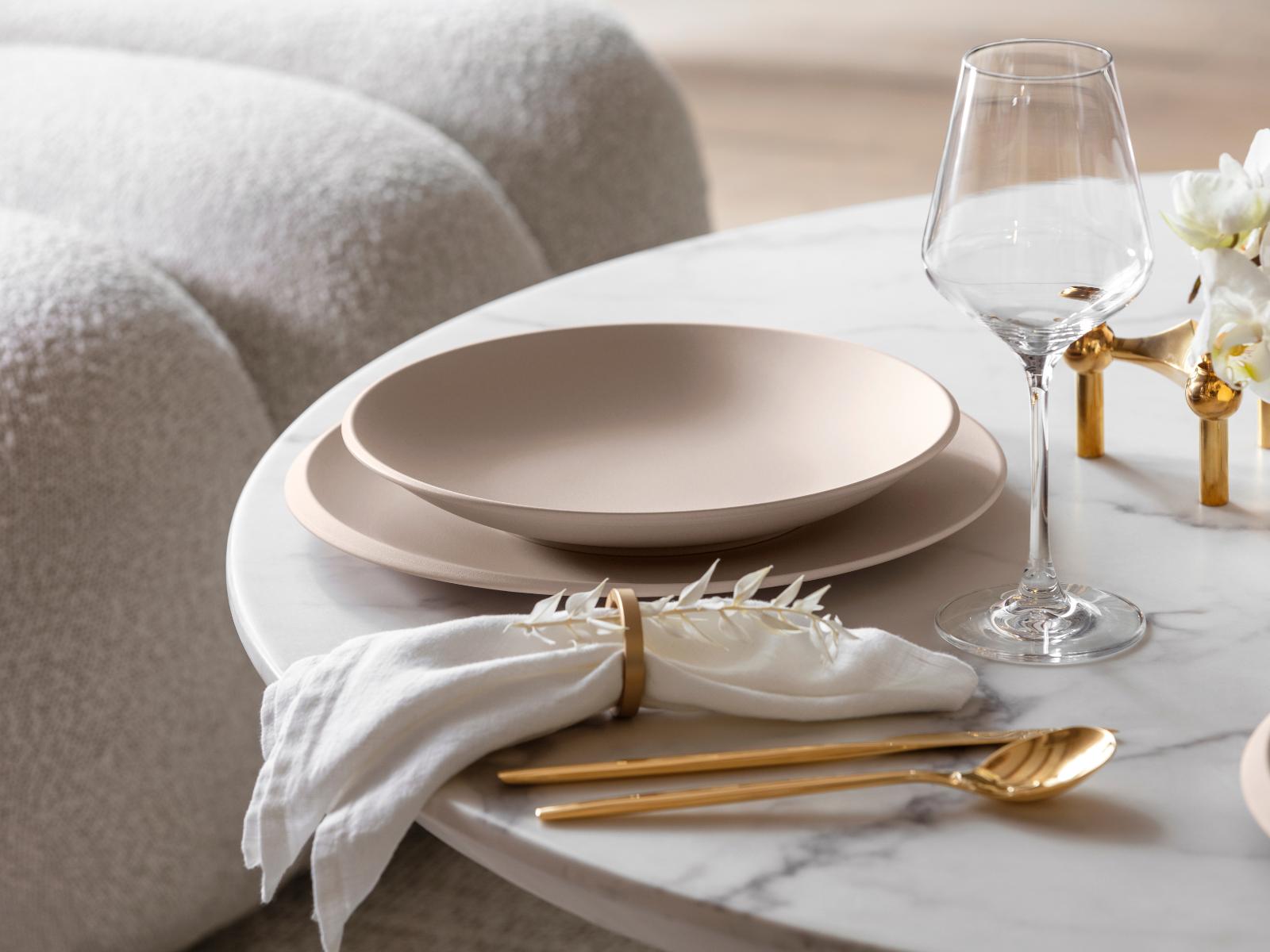 Villeroy & Boch NewMoon beige Schale tief 29 cm Set6 - Produktbild 7