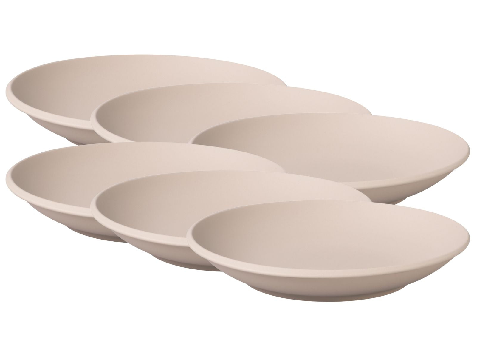 Villeroy & Boch NewMoon beige Schale tief 29 cm Set6