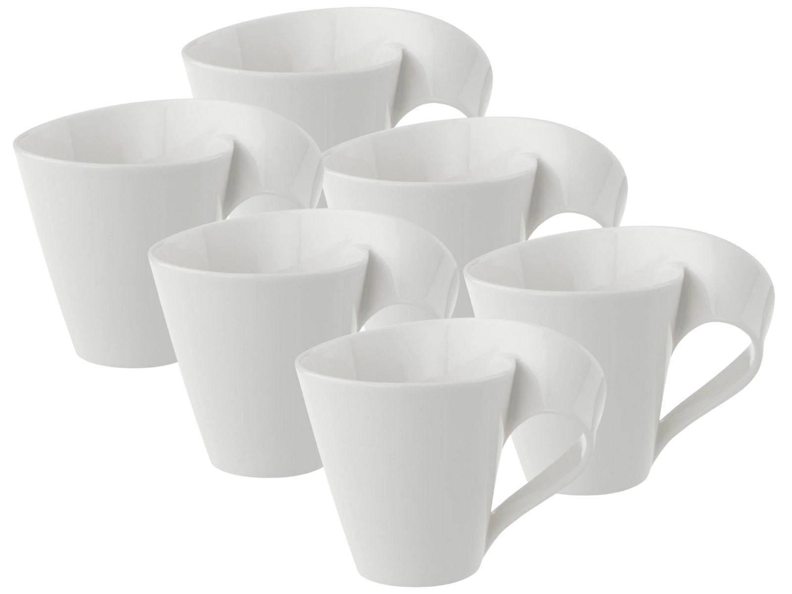 Villeroy & Boch New Wave Caffe Becher mit Henkel 0,25 l Set6