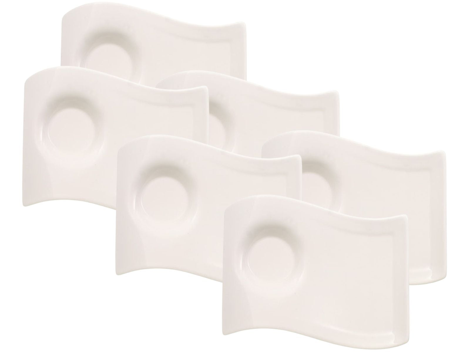 Villeroy & Boch New Wave Caffe Partyplate klein 17 x 13 cm Set6
