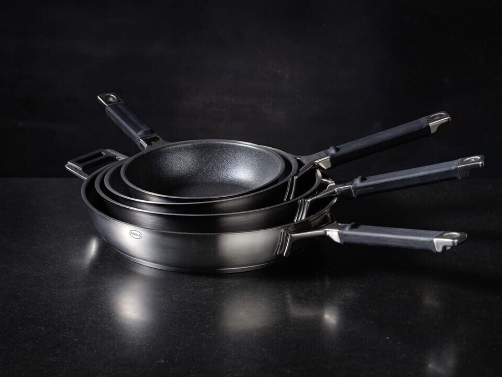 Rösle Silence® Pro Pfannen-Set 3tlg. 20, 24 & 28 cm - Produktbild 2