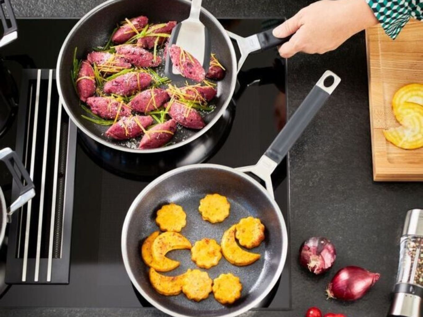 Rösle Silence®Pro Pfannen-Set 3tlg. 24, 28 & 32 cm - Produktbild 4
