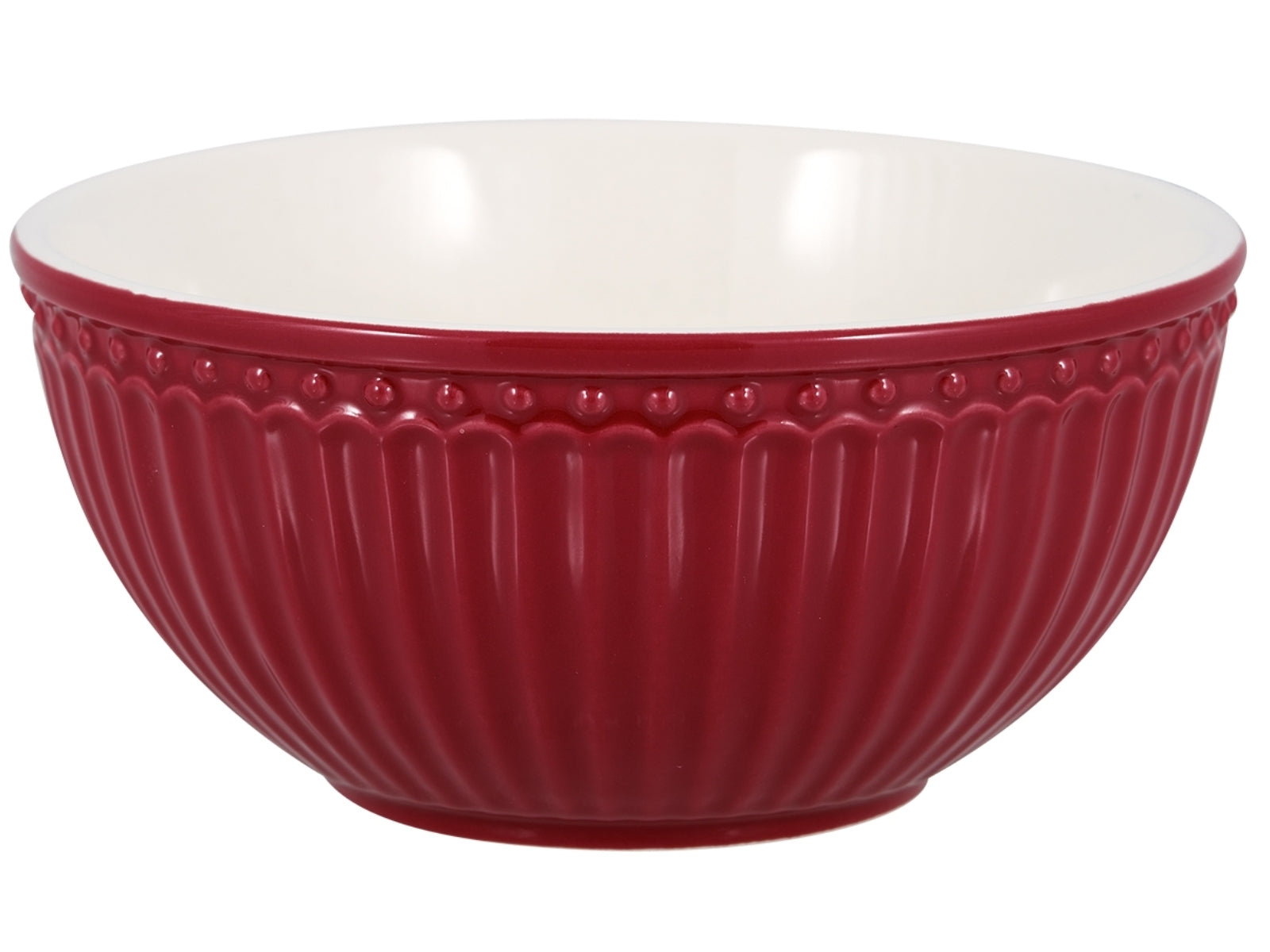 Greengate Alice Müslischale claret red 14 cm