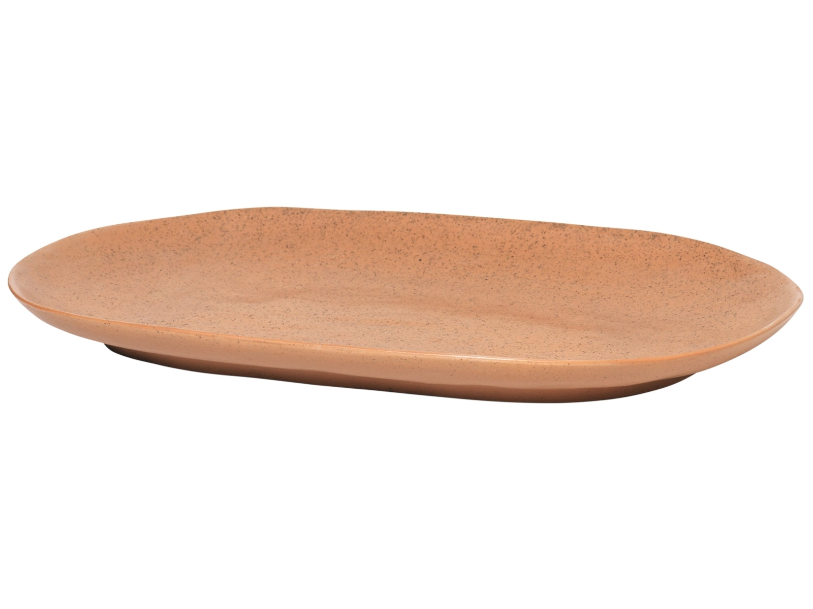 Broste Copenhagen Shape Camel mit Struktur Platte 36 x 22,5 cm
