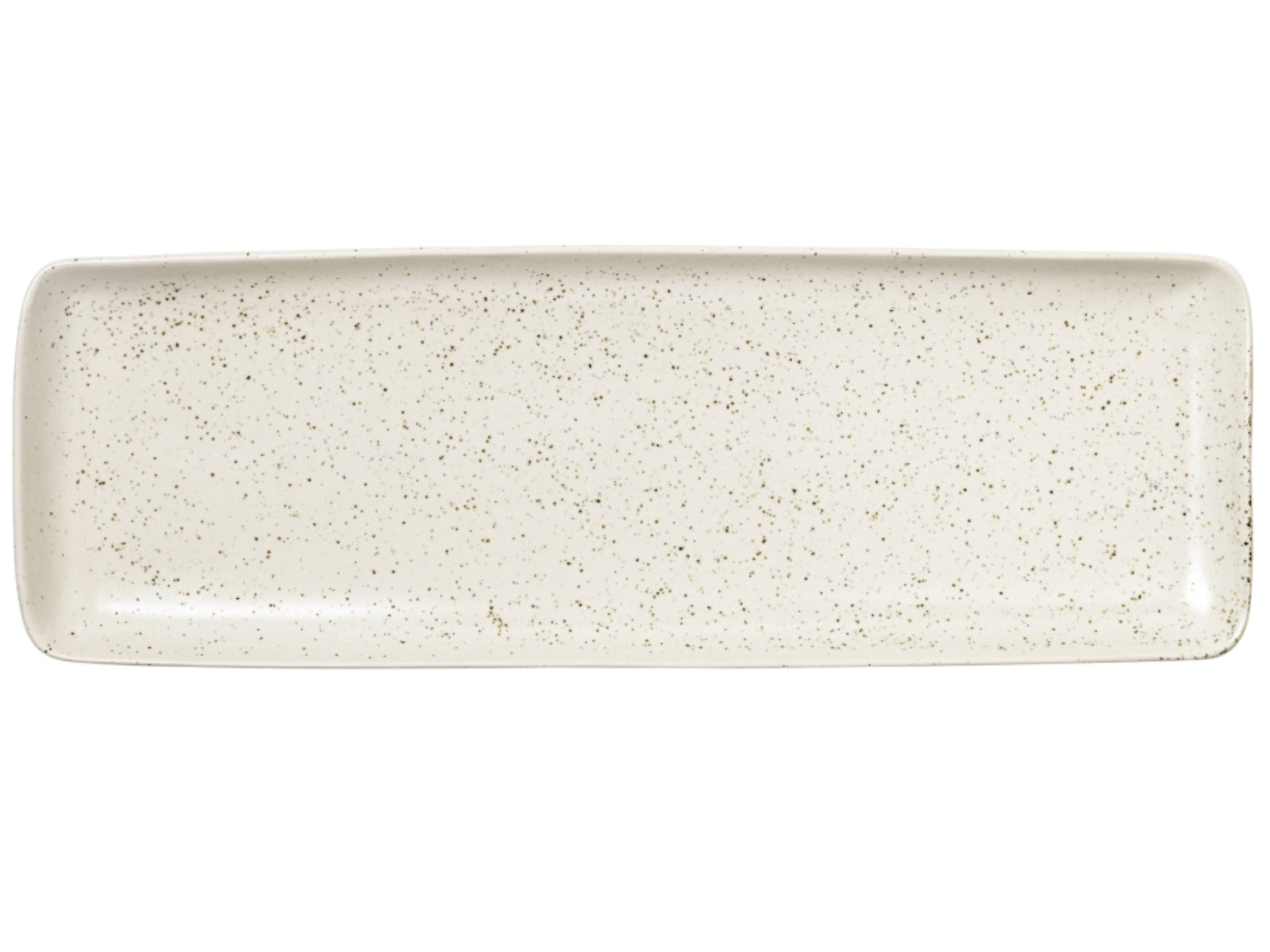 Broste Copenhagen NORDIC VANILLA Platte eckig 12,5 x 35 cm