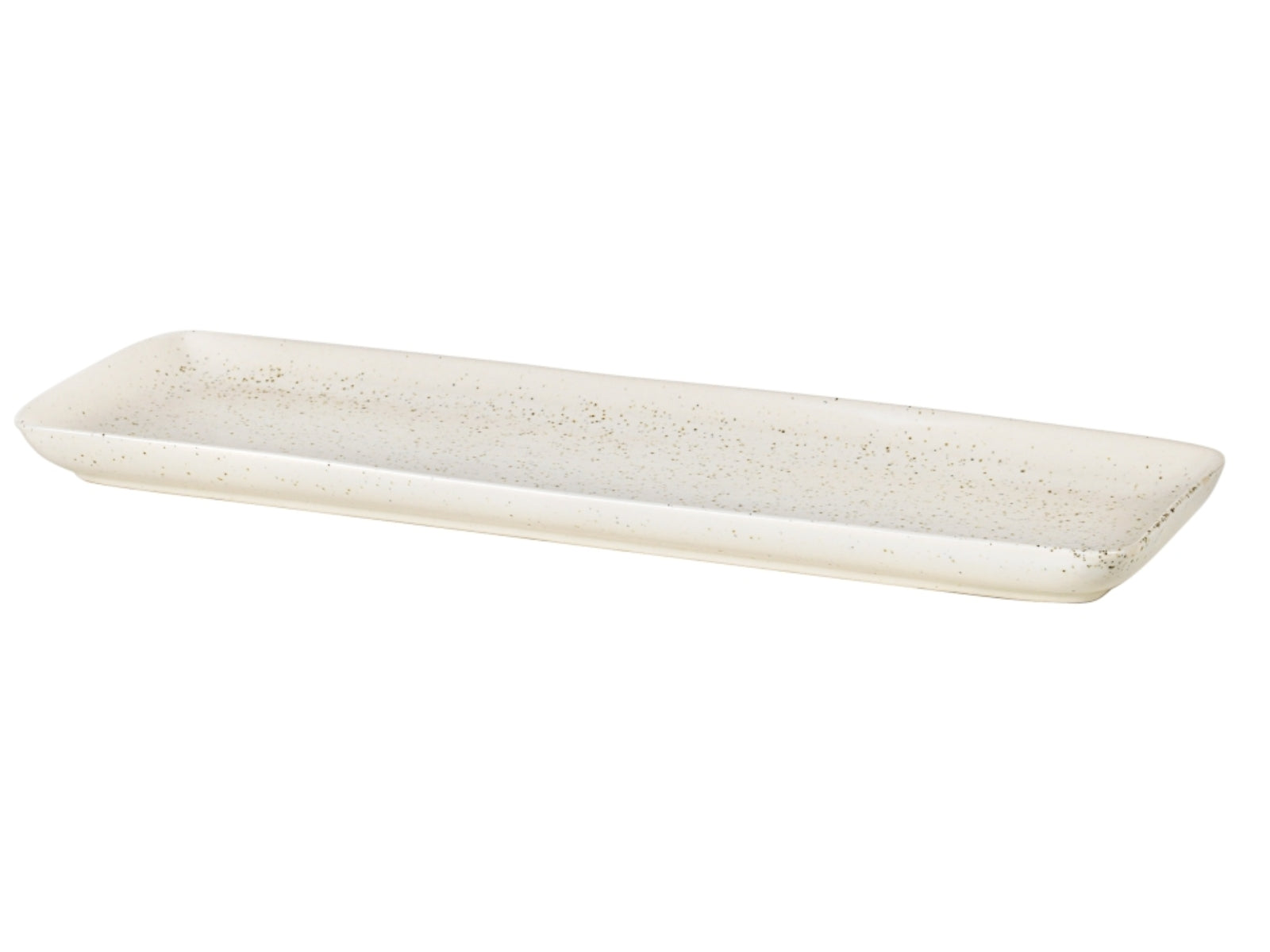 Broste Copenhagen NORDIC VANILLA Platte eckig 12,5 x 35 cm - Produktbild 2