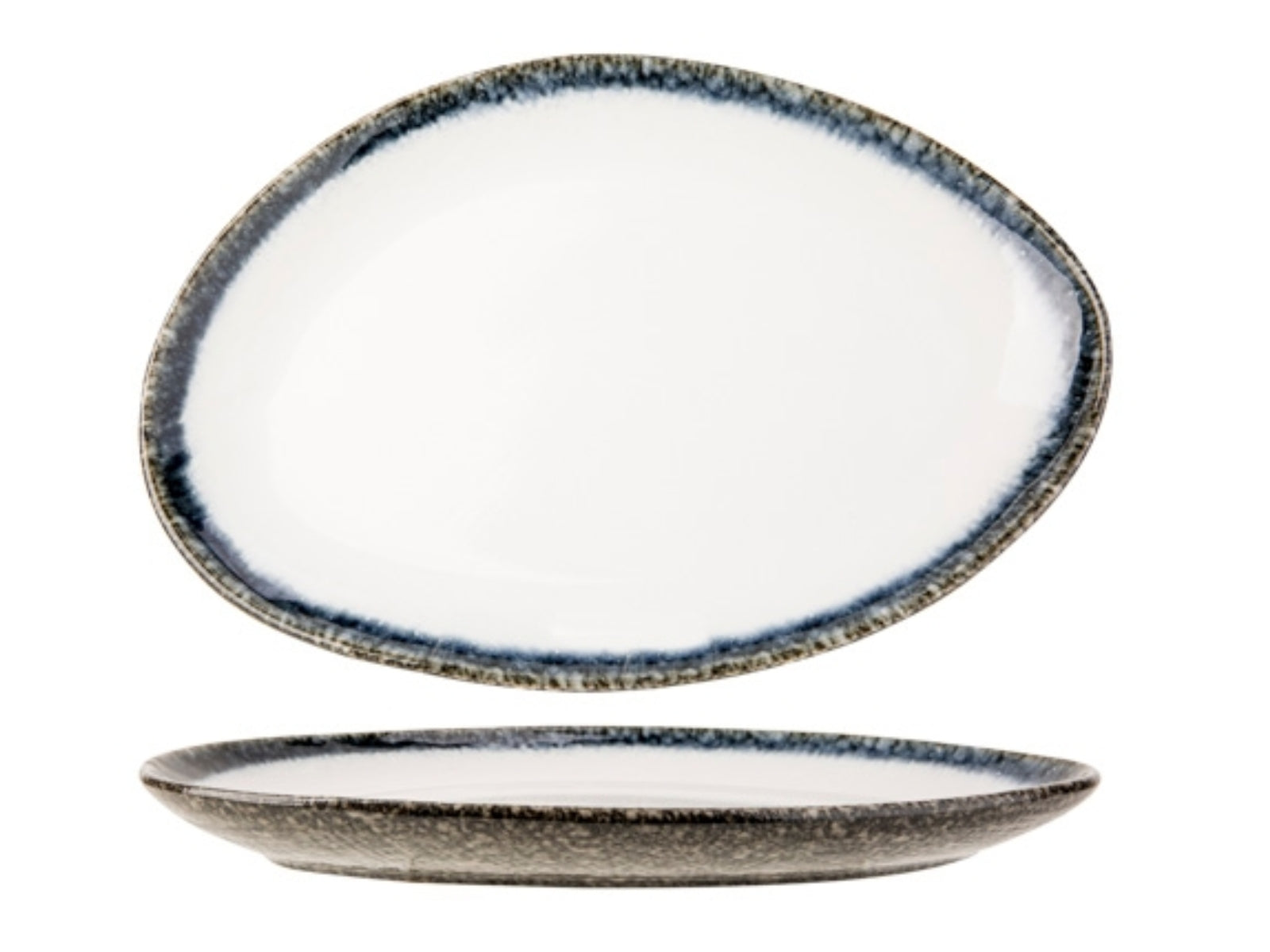 Cosy&Trendy Sea Pearl Teller flach 26,7 x 18,5 x 3cm