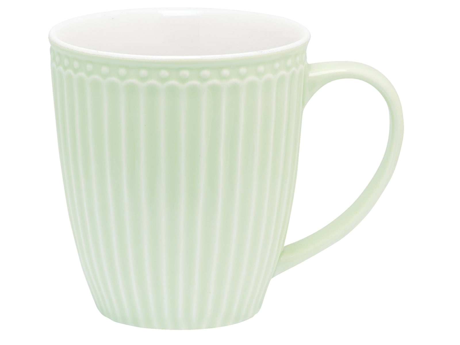 Greengate Alice Becher mit Henkel pale green 0,4 l