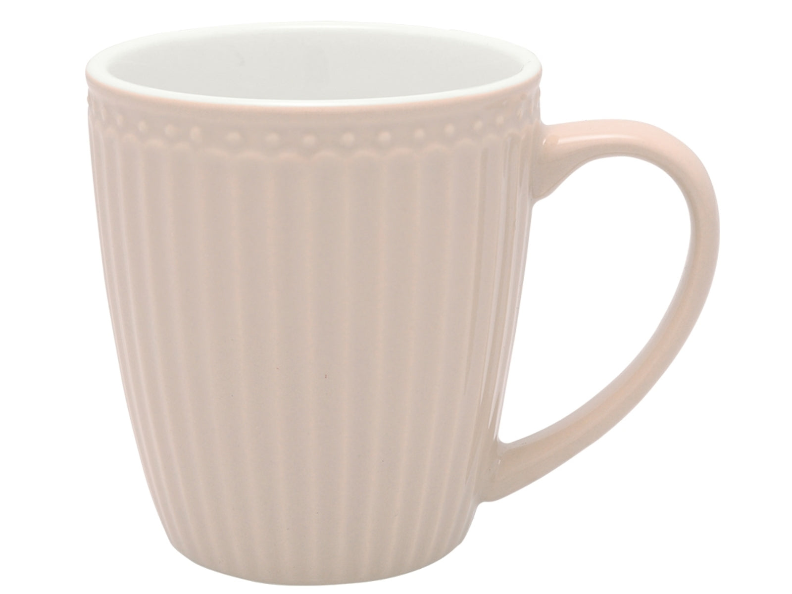 Greengate Alice Becher mit Henkel creamy fudge 0,4 l