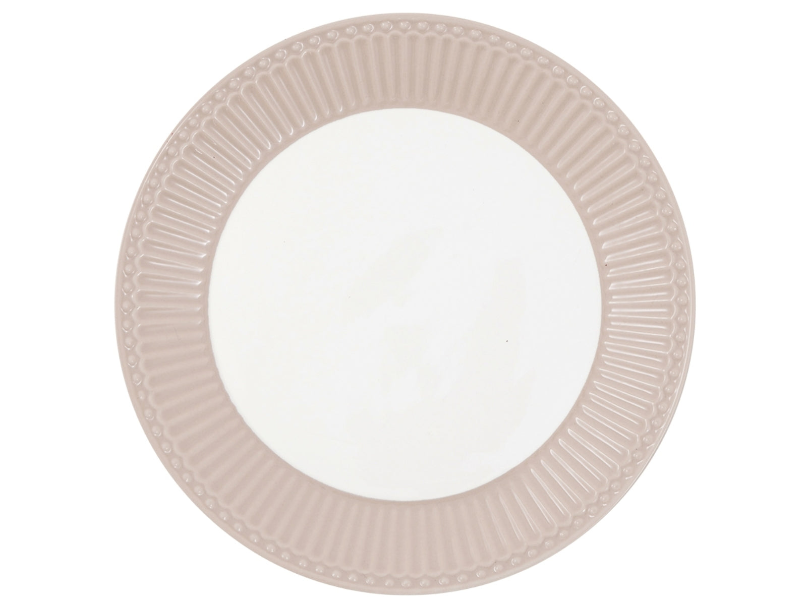 Greengate Alice Frühstücksteller creamy fudge 23 cm