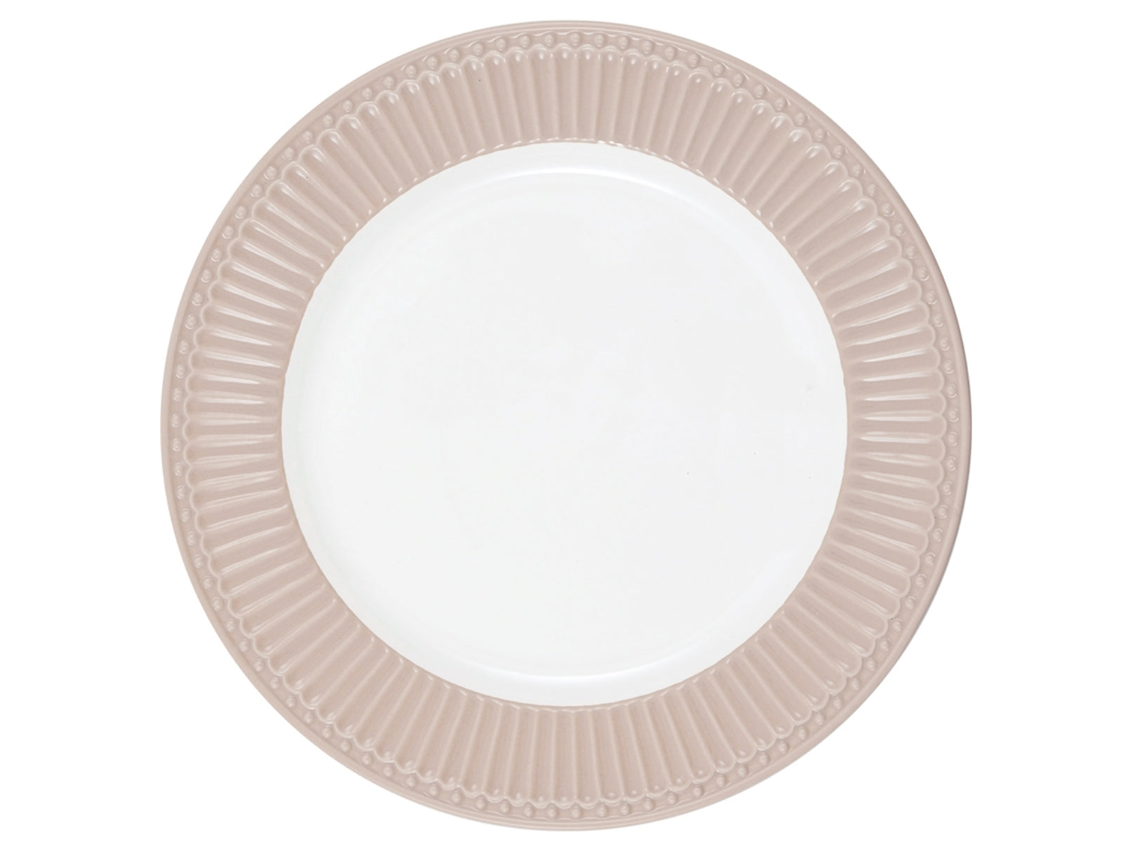 Greengate Alice Speiseteller creamy fudge 26,5 cm