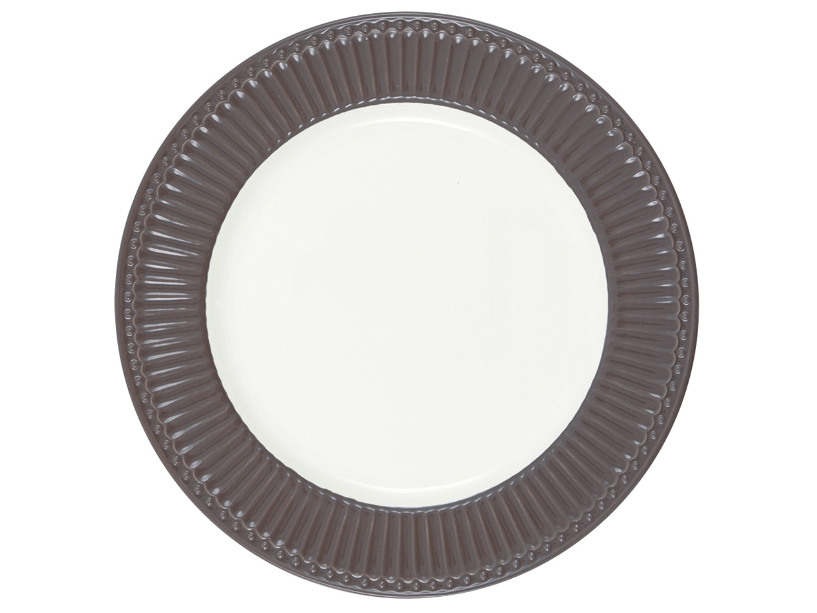 Greengate Alice Speiseteller dark chocolate 26,5 cm