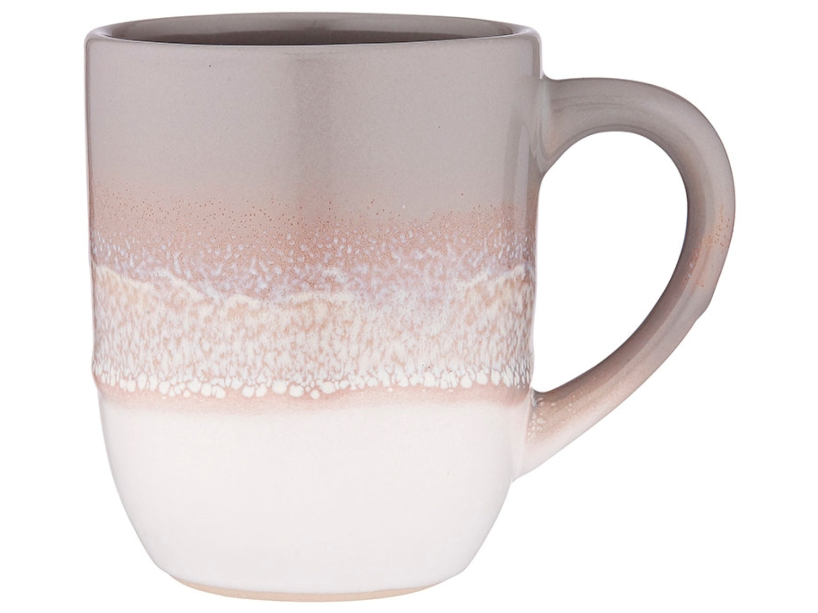 ladelle CAFE Becher mit Henkel schattiert grau 0,3 l