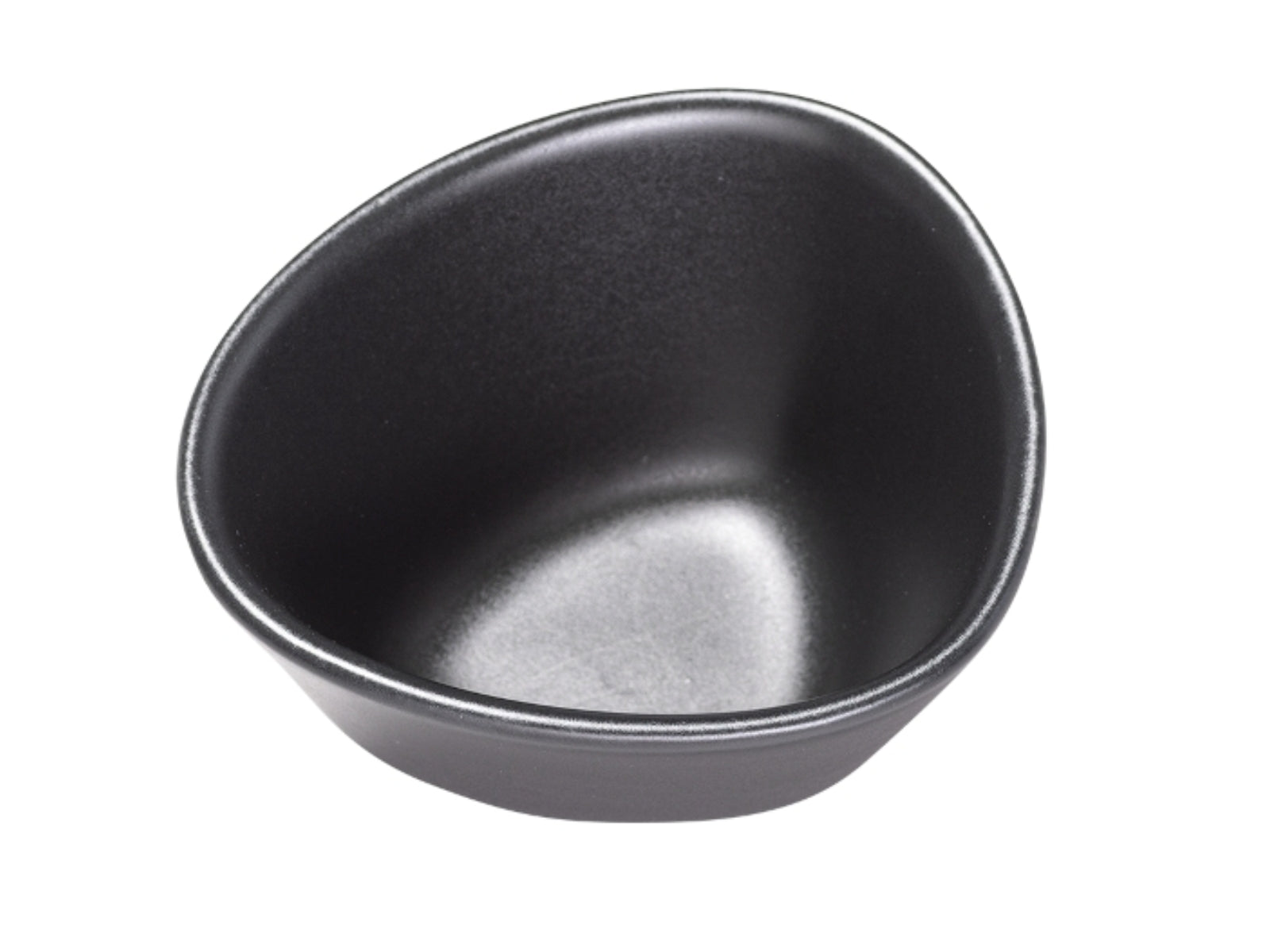 LIND DNA Curve Stoneware Bowl S black