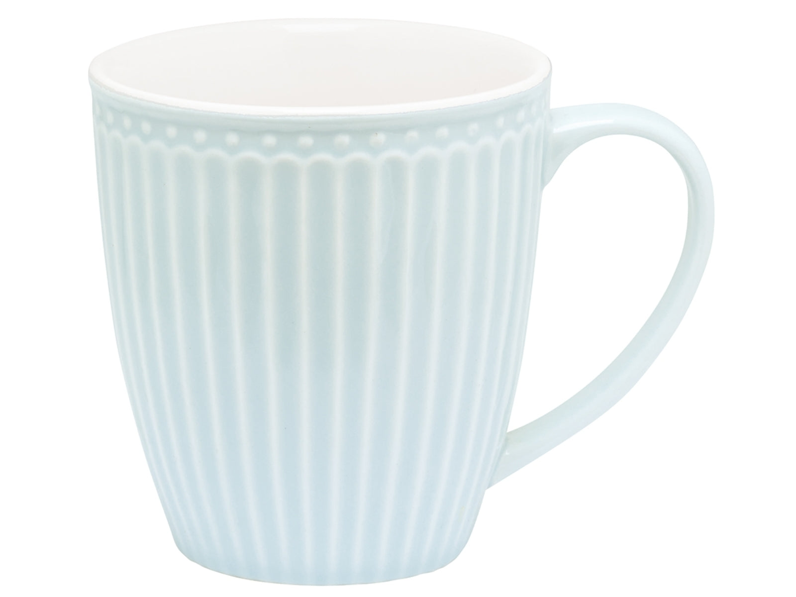 Greengate Alice Becher mit Henkel pale blue 0,4 l