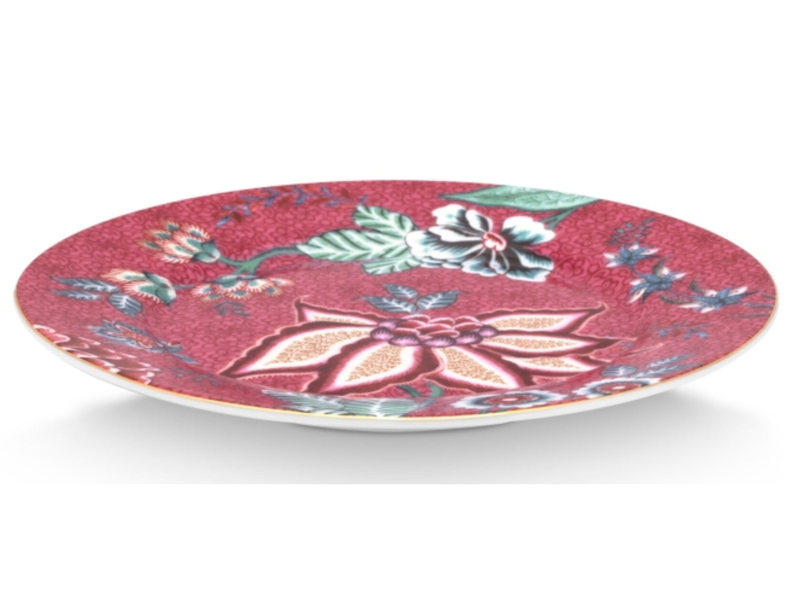 PIP STUDIO Flower Festival Gebäckteller dark pink 17 cm - Produktbild 2