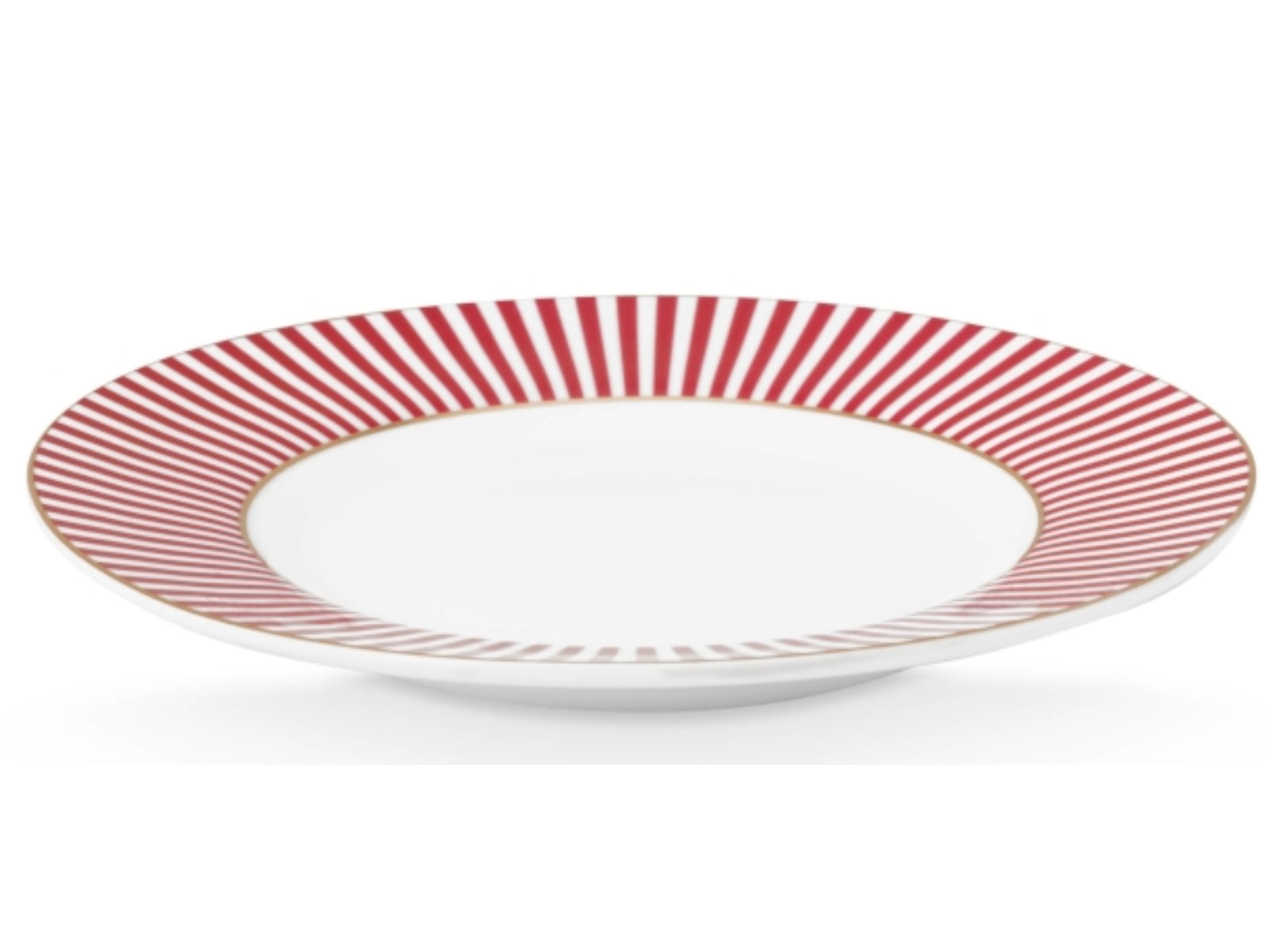 PIP STUDIO Royal Stripes Frühstücksteller dark pink 21 cm - Produktbild 2
