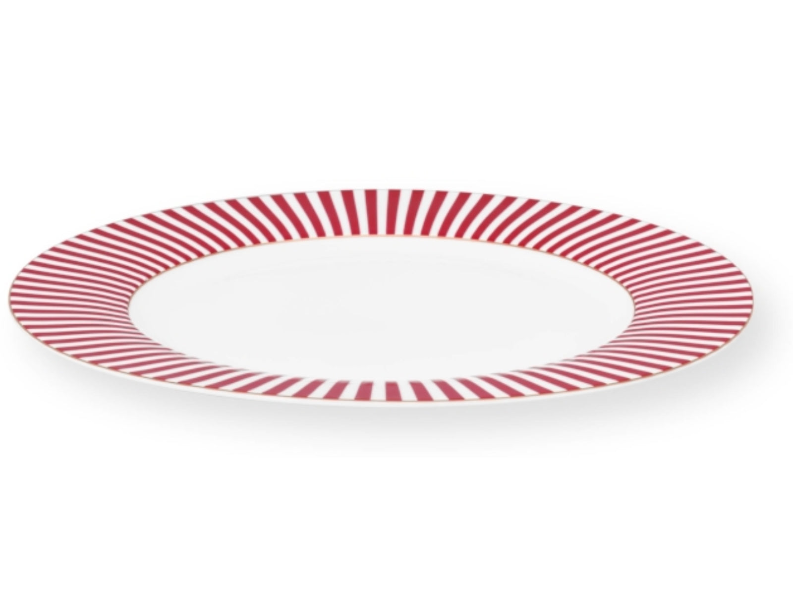 PIP STUDIO Royal Stripes Speiseteller dark pink 26,5 cm - Produktbild 2
