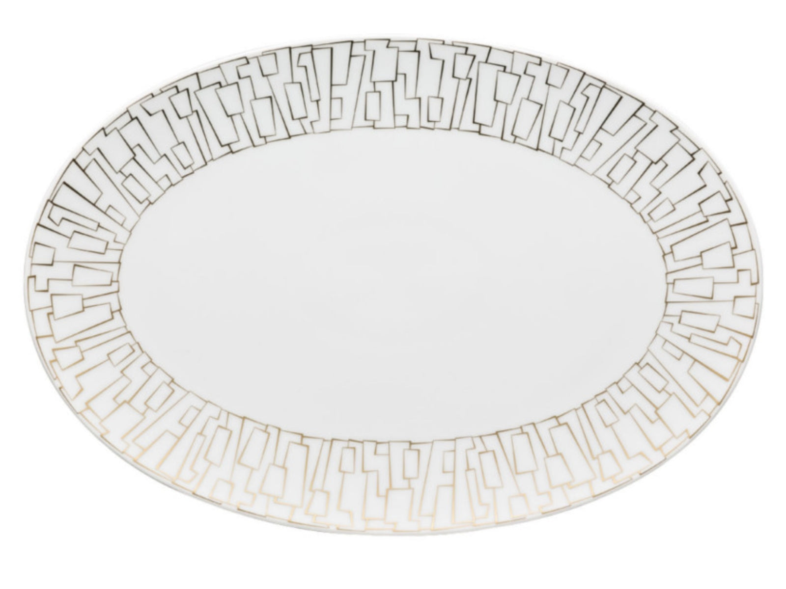 Rosenthal TAC Gropius Skin Gold Platte 34 cm
