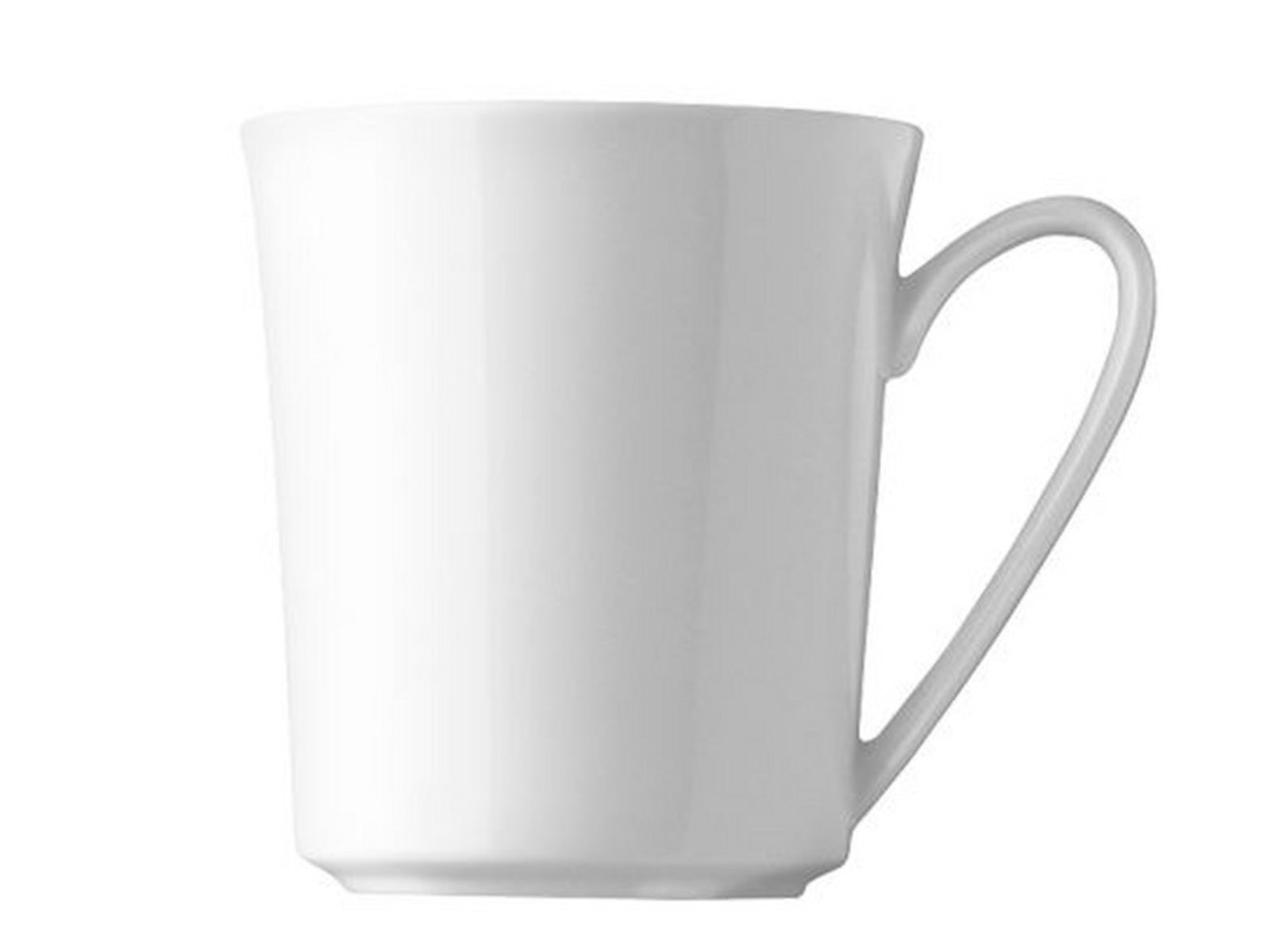 Rosenthal Jade Weiss Becher mit Henkel 0,4 l