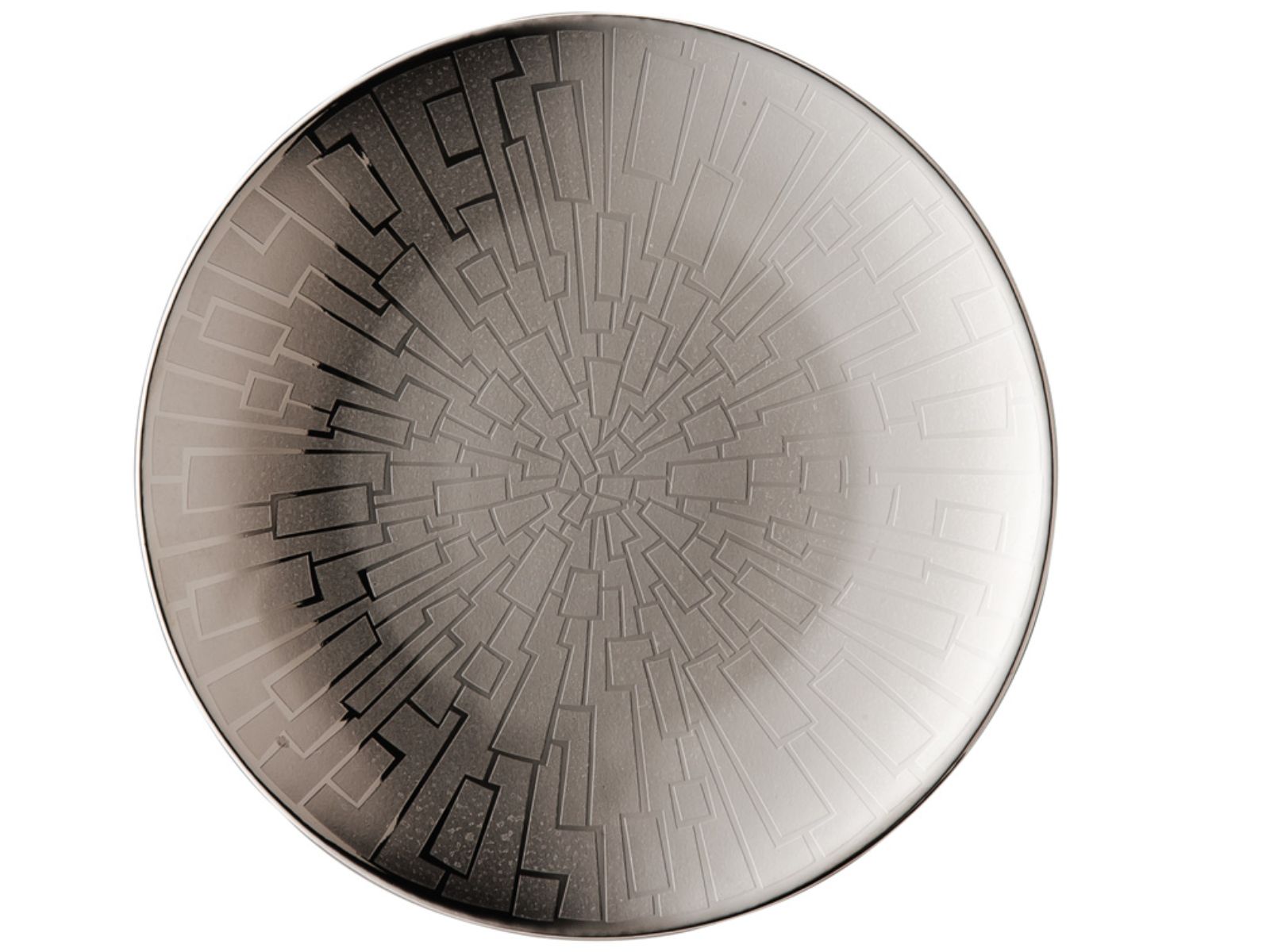 Rosenthal TAC Gropius Skin Platin Brotteller 16 cm