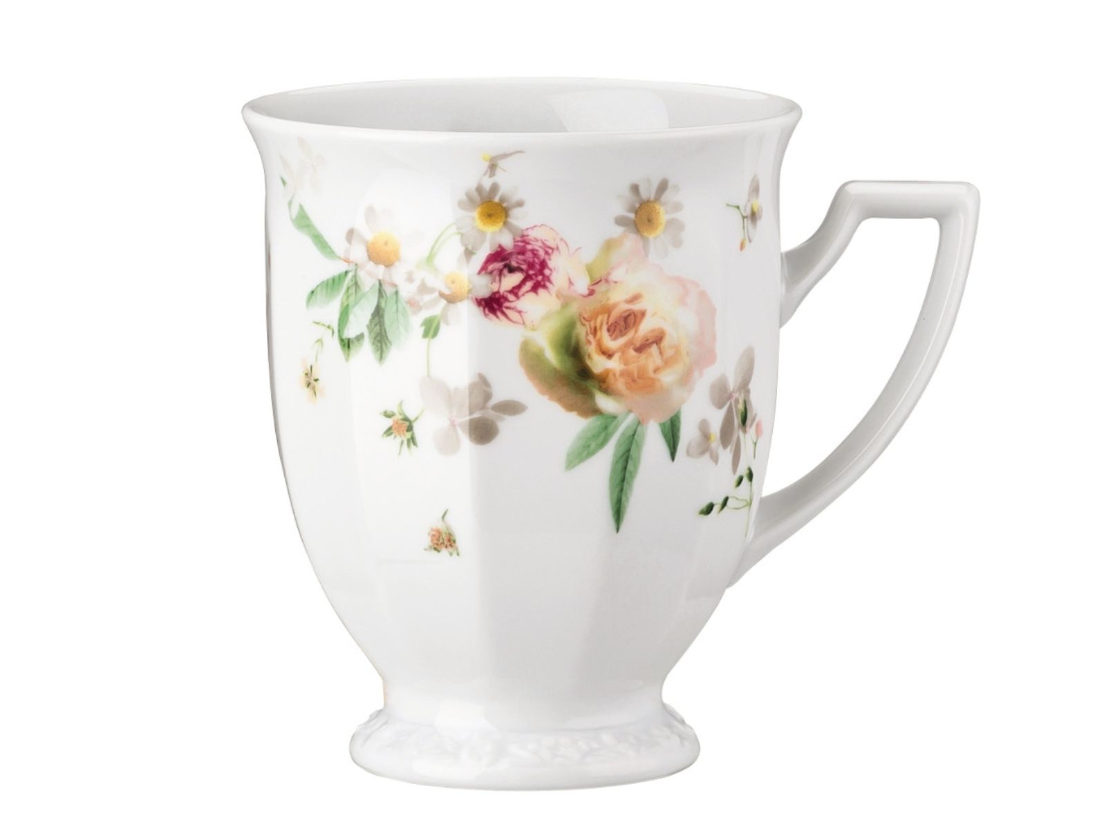 Rosenthal Maria Pink Rose Becher mit Henkel 0,3 l
