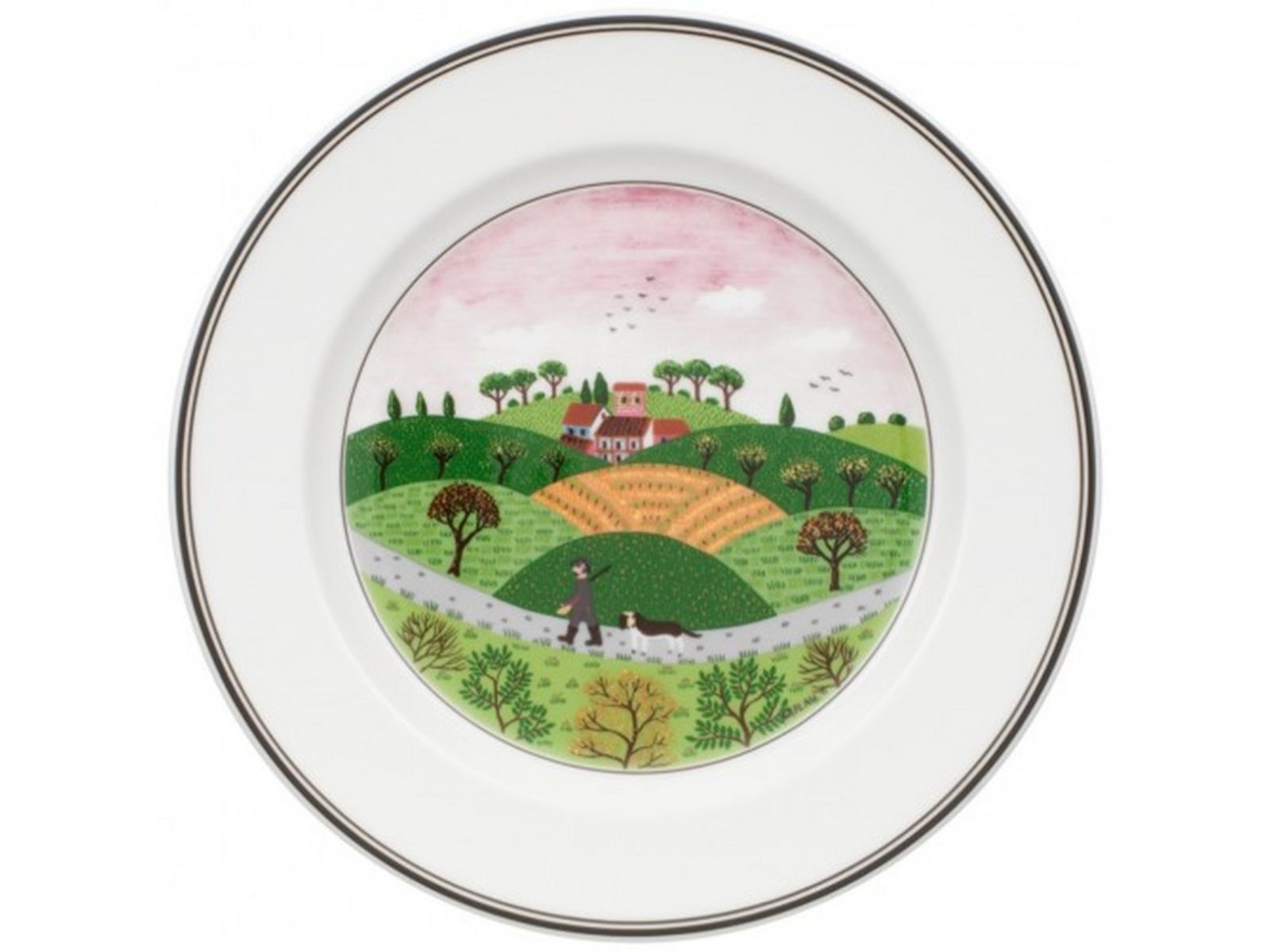 Villeroy & Boch Design Naif Frühstücksteller Jäger 21 cm