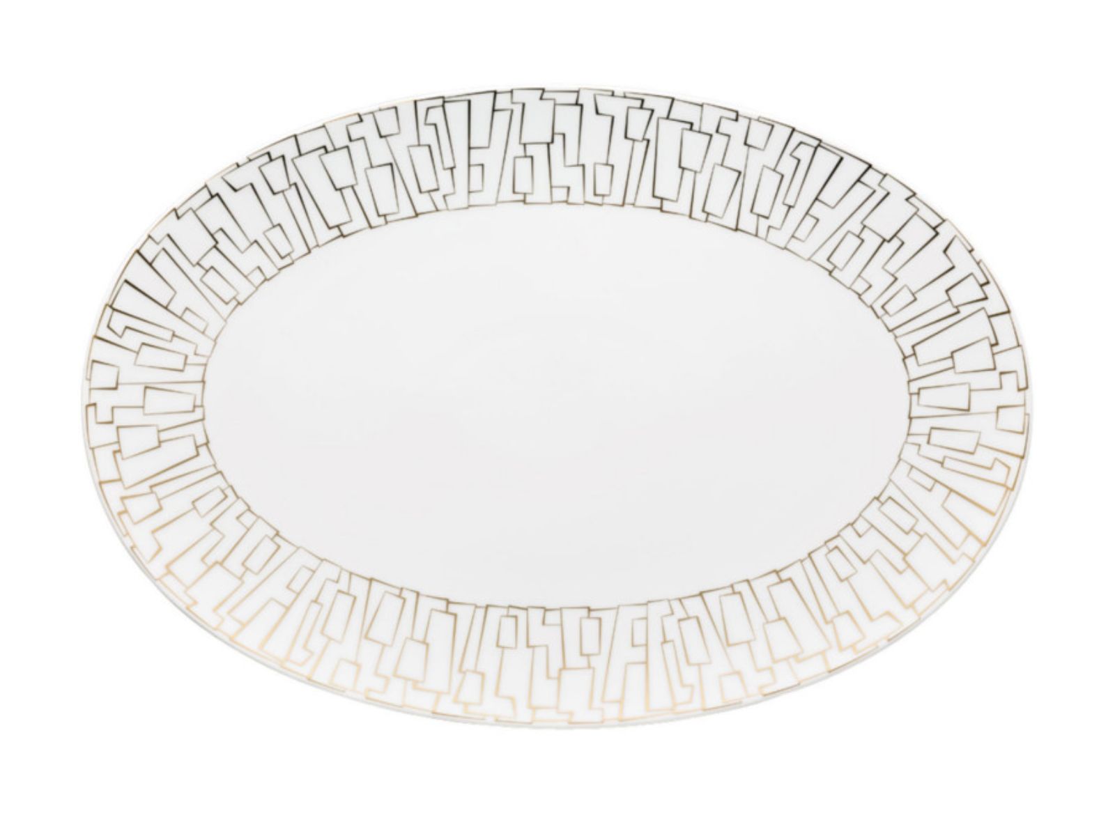 Rosenthal TAC Gropius Skin Gold Platte 38 cm