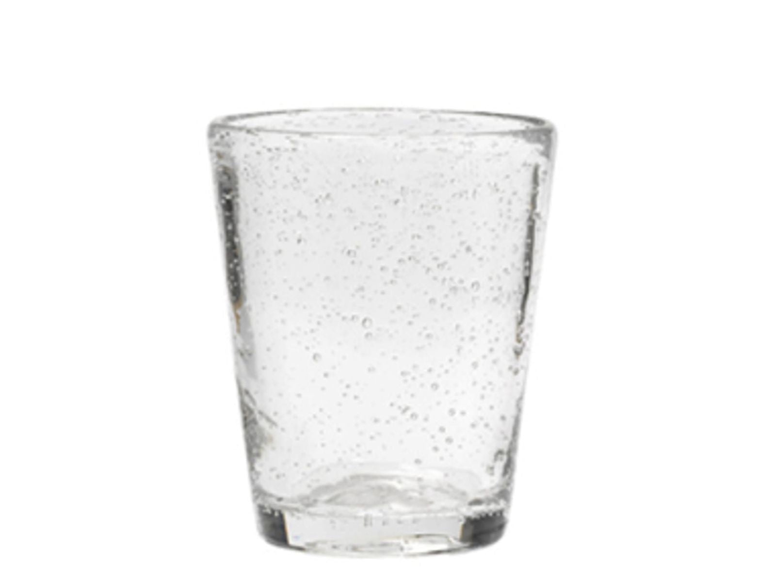 Broste Copenhagen Trinkglas BUBBLE klar 0,2 l 4er Set