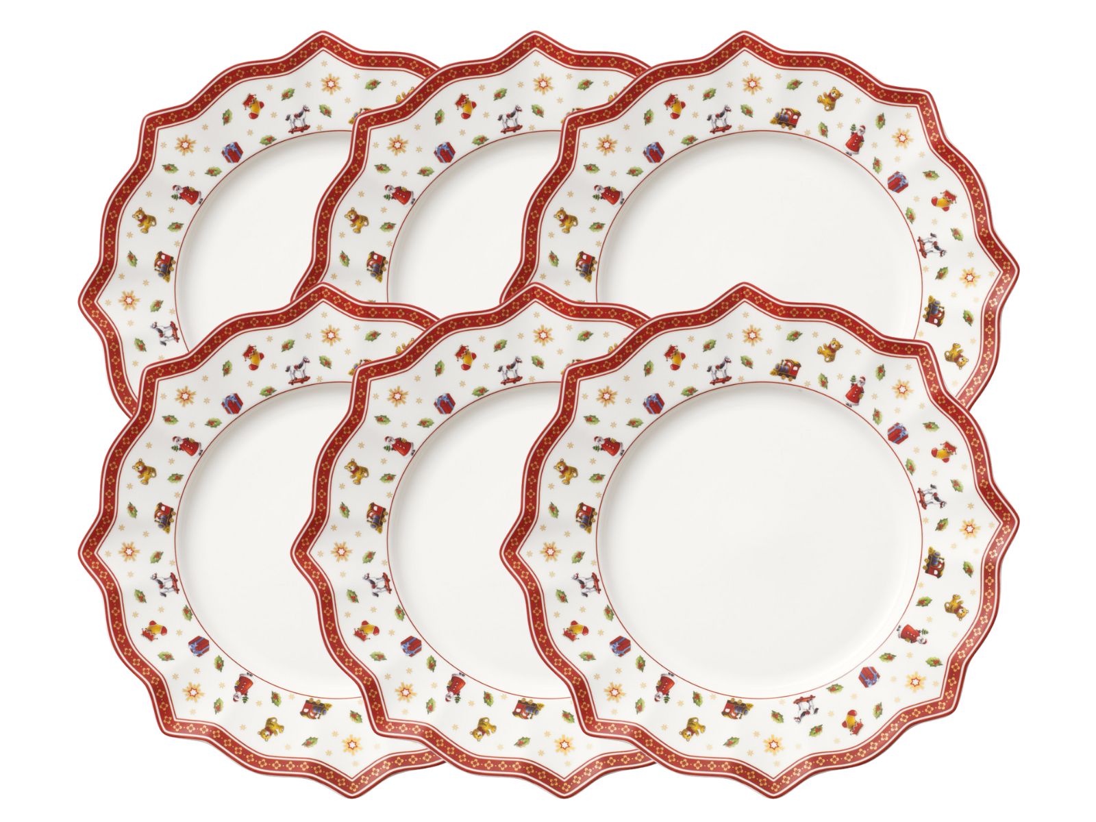 Villeroy & Boch Toy's Delight Speiseteller weiss 29 cm Set6