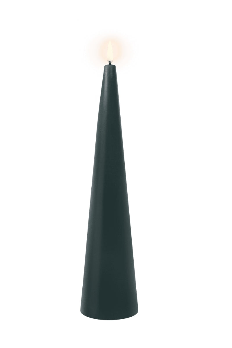 UYUNI LIGHTNING LED-Kerze Smooth pine green 30cm - Produktbild 2
