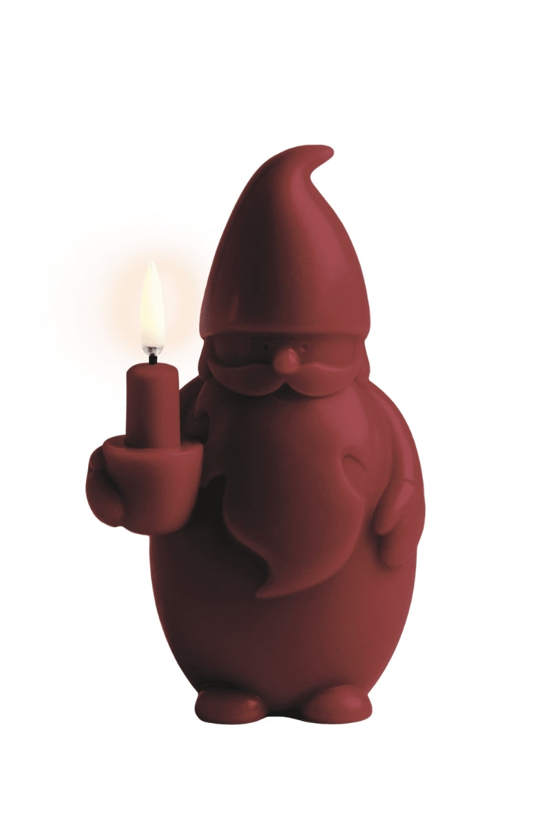 UYUNI LIGHTNING LED-Kerze Santa Claus Smooth carmine red 17cm - Produktbild 2