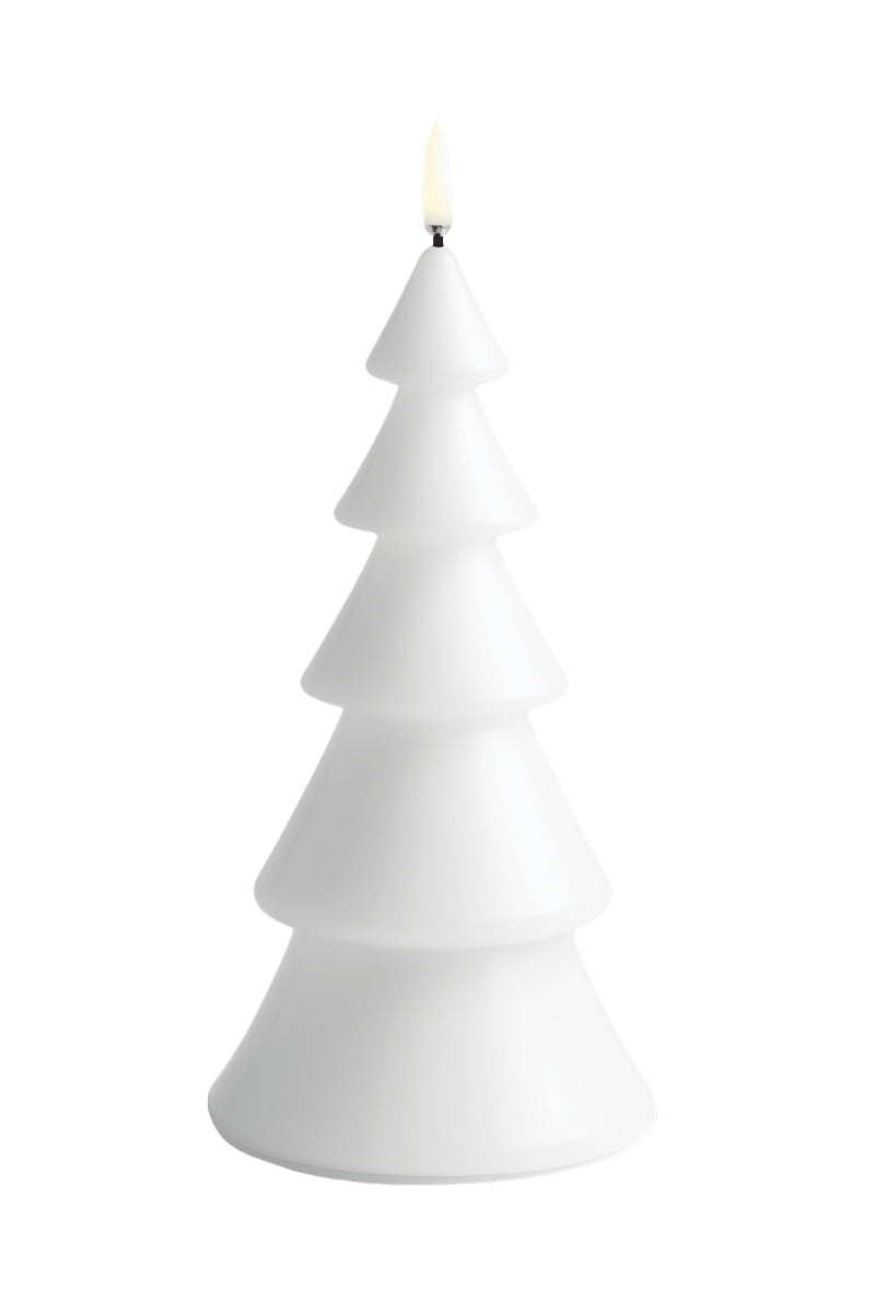 UYUNI LIGHTNING LED-Kerze Christmas tree Smooth nordic white 20cm - Produktbild 1