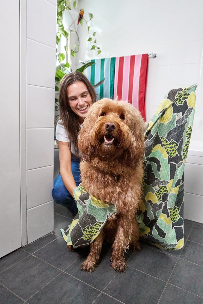Dock & Bay Hundehandtuch M Undercover Walkies 90x50cm - Produktbild 13