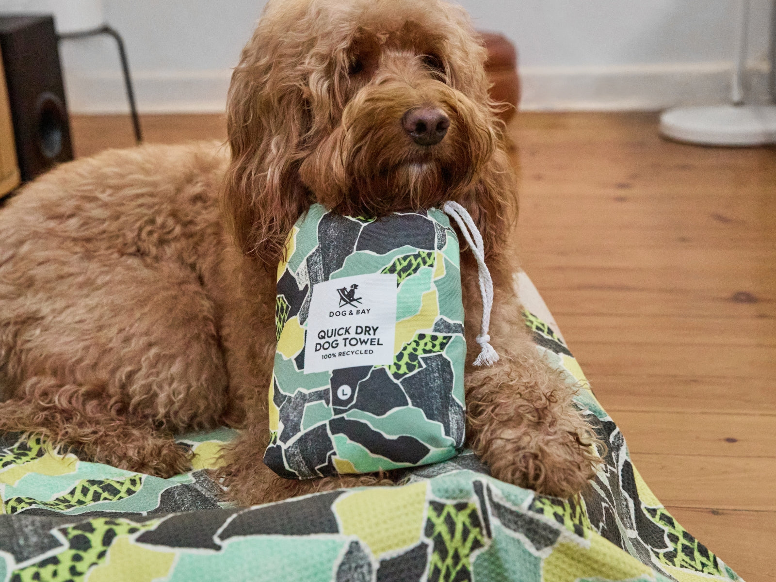 Dock & Bay Hundehandtuch M Undercover Walkies 90x50cm - Produktbild 9