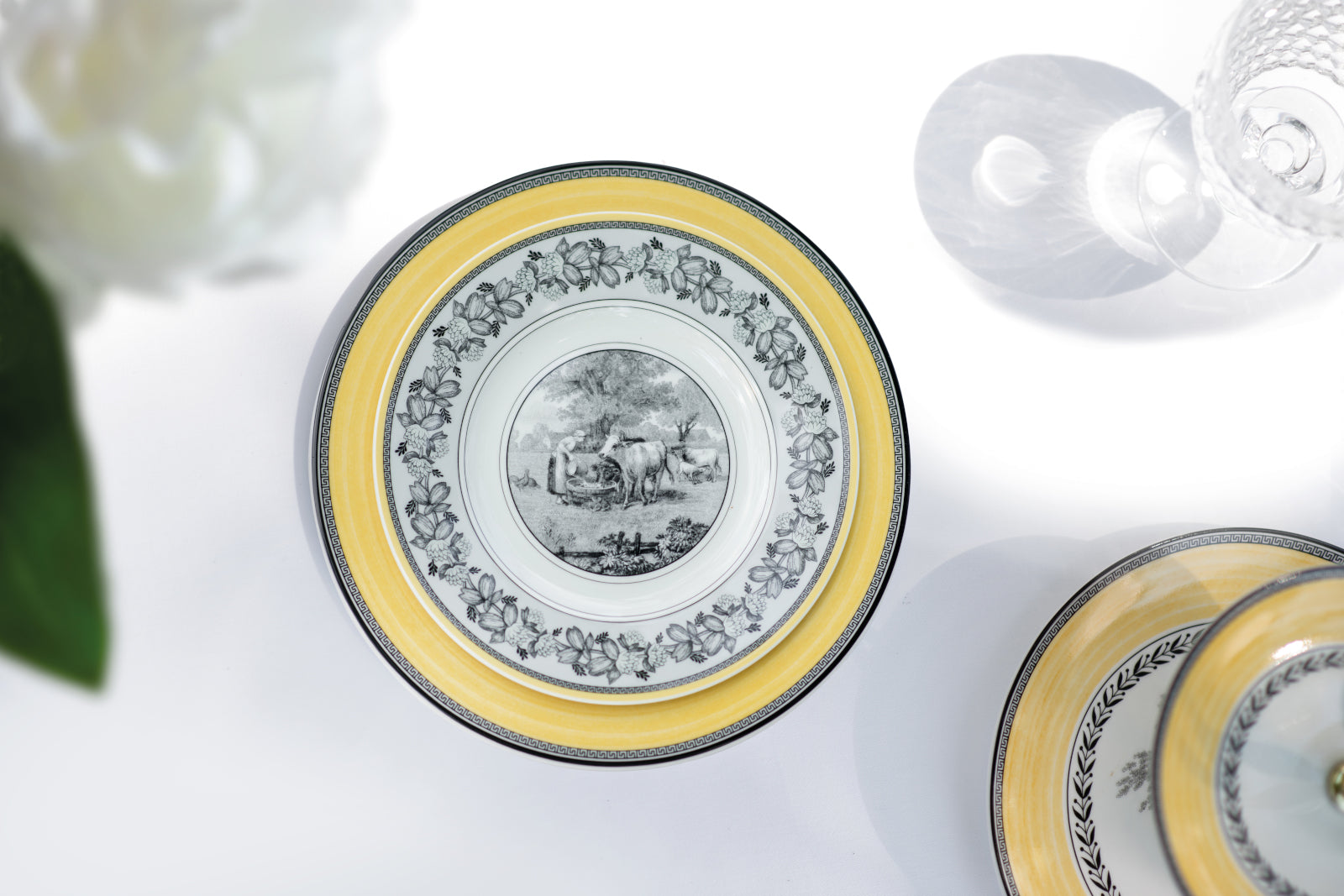 Villeroy & Boch Audun Fleur Brotteller 16 cm - Produktbild 2