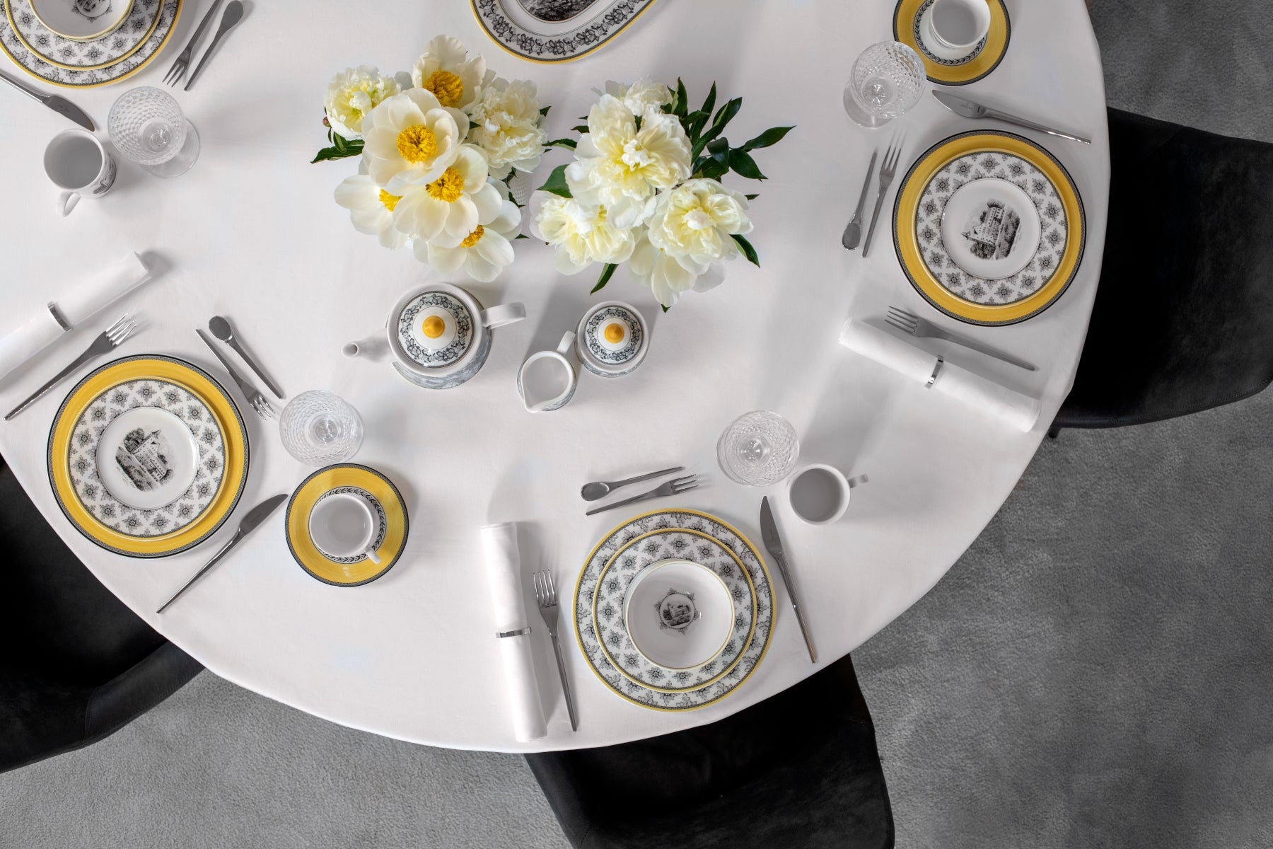Villeroy & Boch Audun Fleur Suppenteller 24 cm - Produktbild 4
