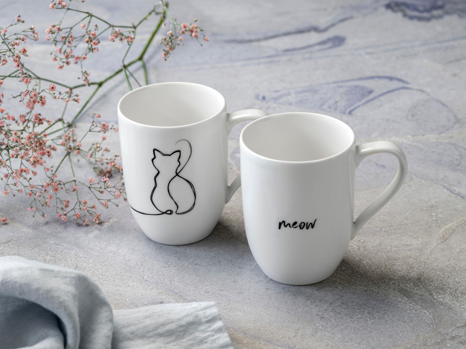 Villeroy & Boch Statement Cat Henkelbecher 0,29l Set 2tlg - Produktbild 4