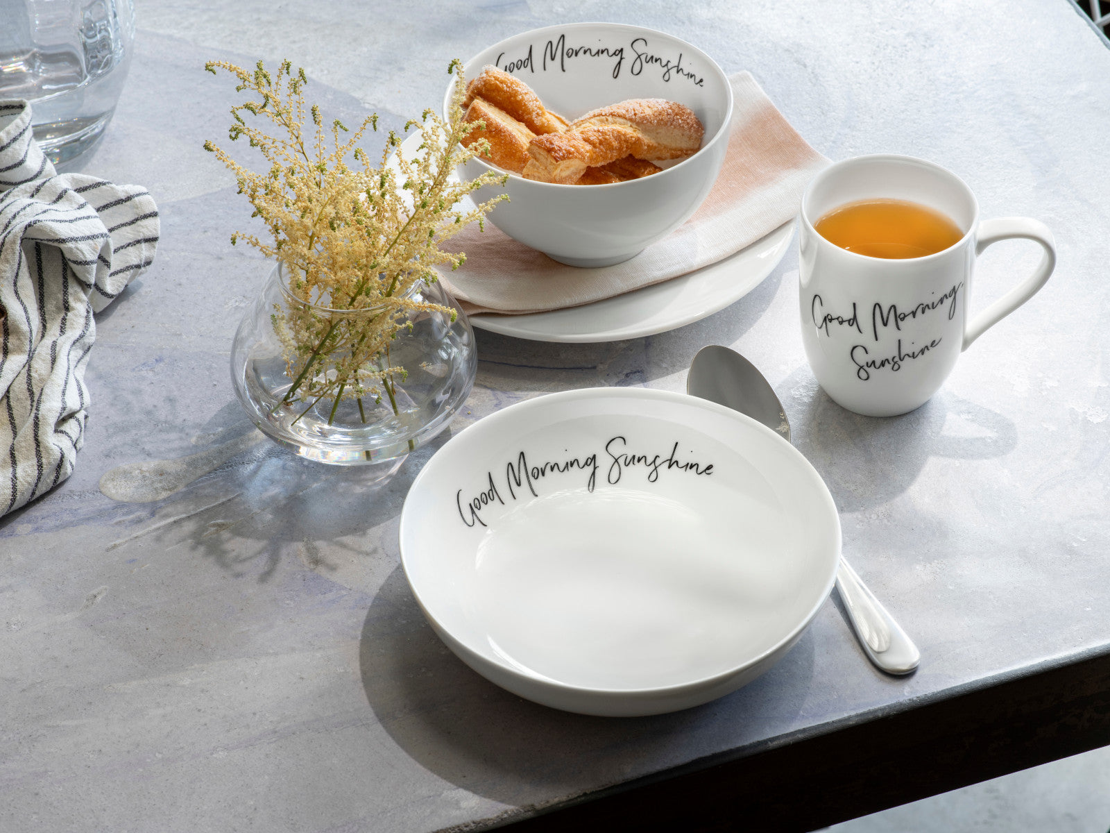 Villeroy & Boch Statement  Schale flach Good morning Sunshine 18,5cm - Produktbild 3