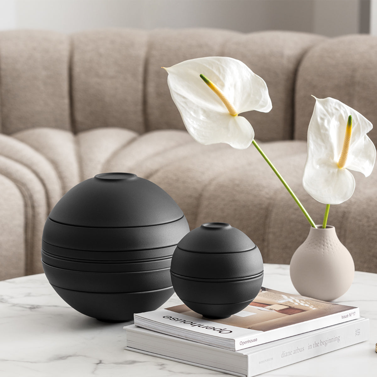 Villeroy & Boch Iconic La petite Boule black Ø14cm - Produktbild 5