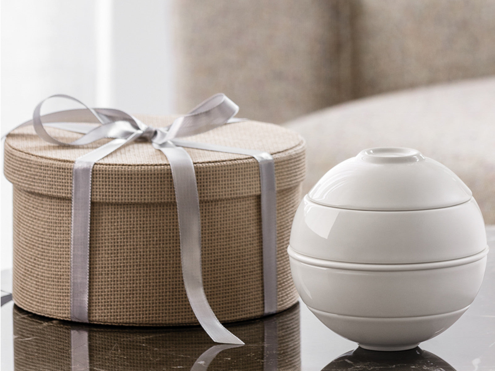 Villeroy & Boch Iconic La petite Boule white Ø14cm - Produktbild 4