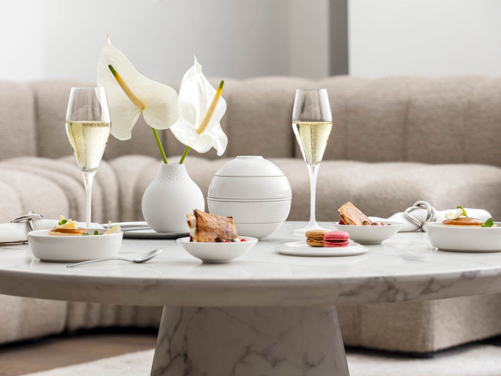 Villeroy & Boch Iconic La petite Boule white Ø14cm - Produktbild 5