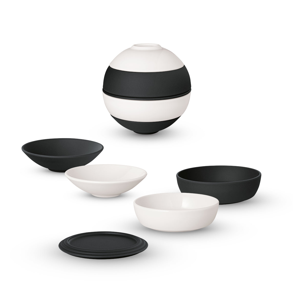 Villeroy & Boch Iconic La petite Boule black & white Ø14cm - Produktbild 3