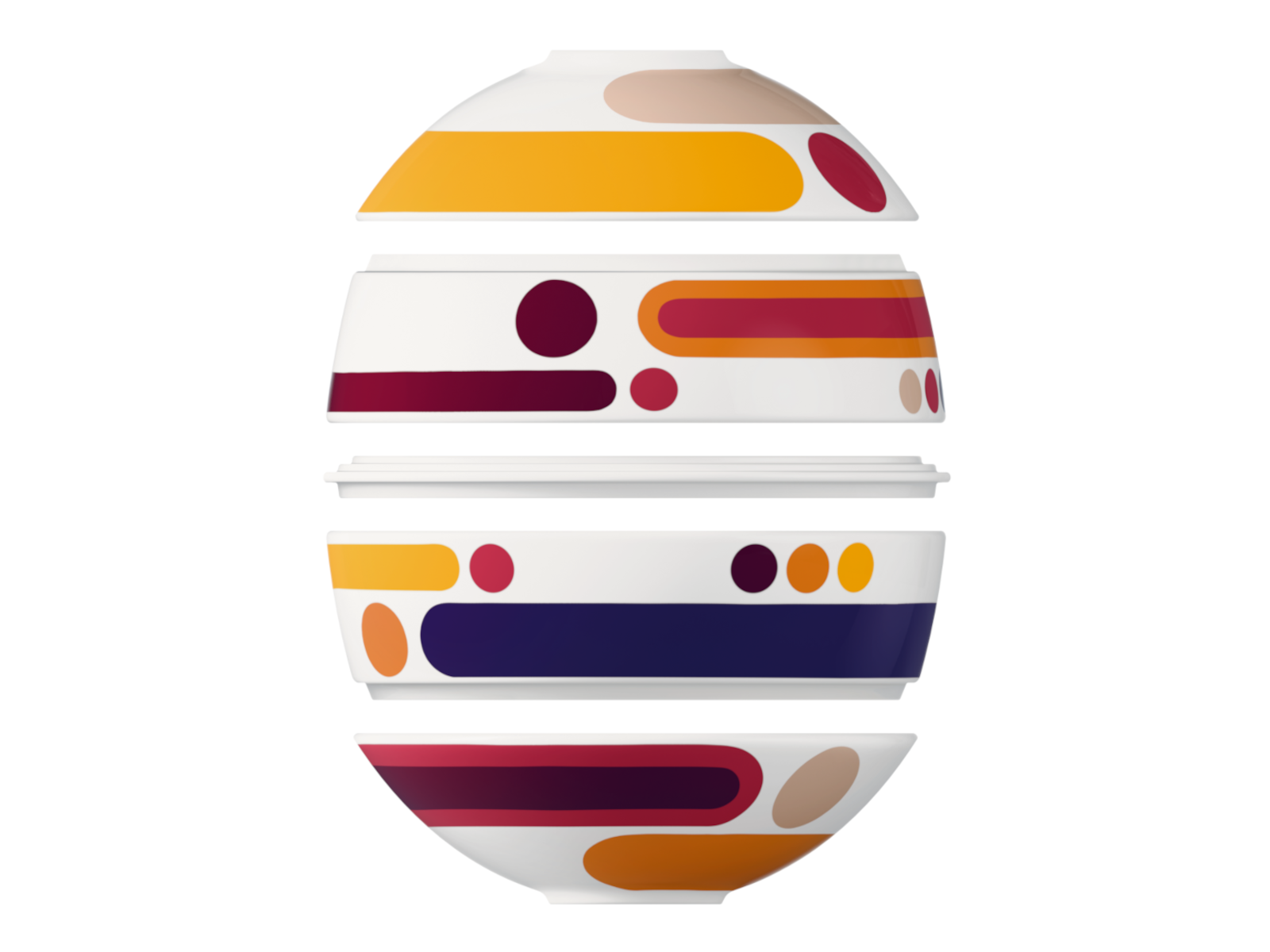 Villeroy & Boch Iconic La petite Boule Miami Ø14cm - Produktbild 6