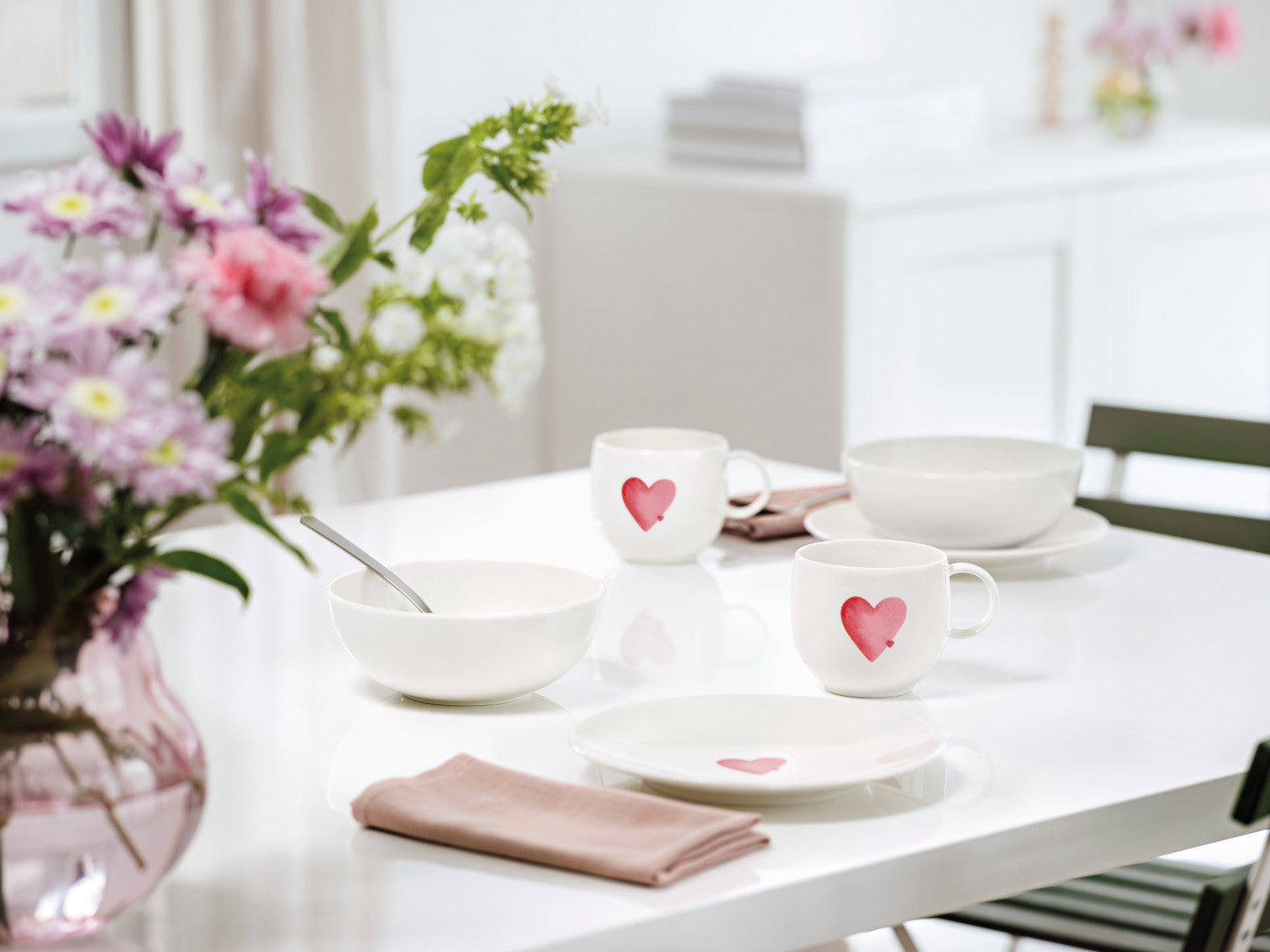 Villeroy & Boch With Love Frühstücksteller Sending Love 21cm - Produktbild 3