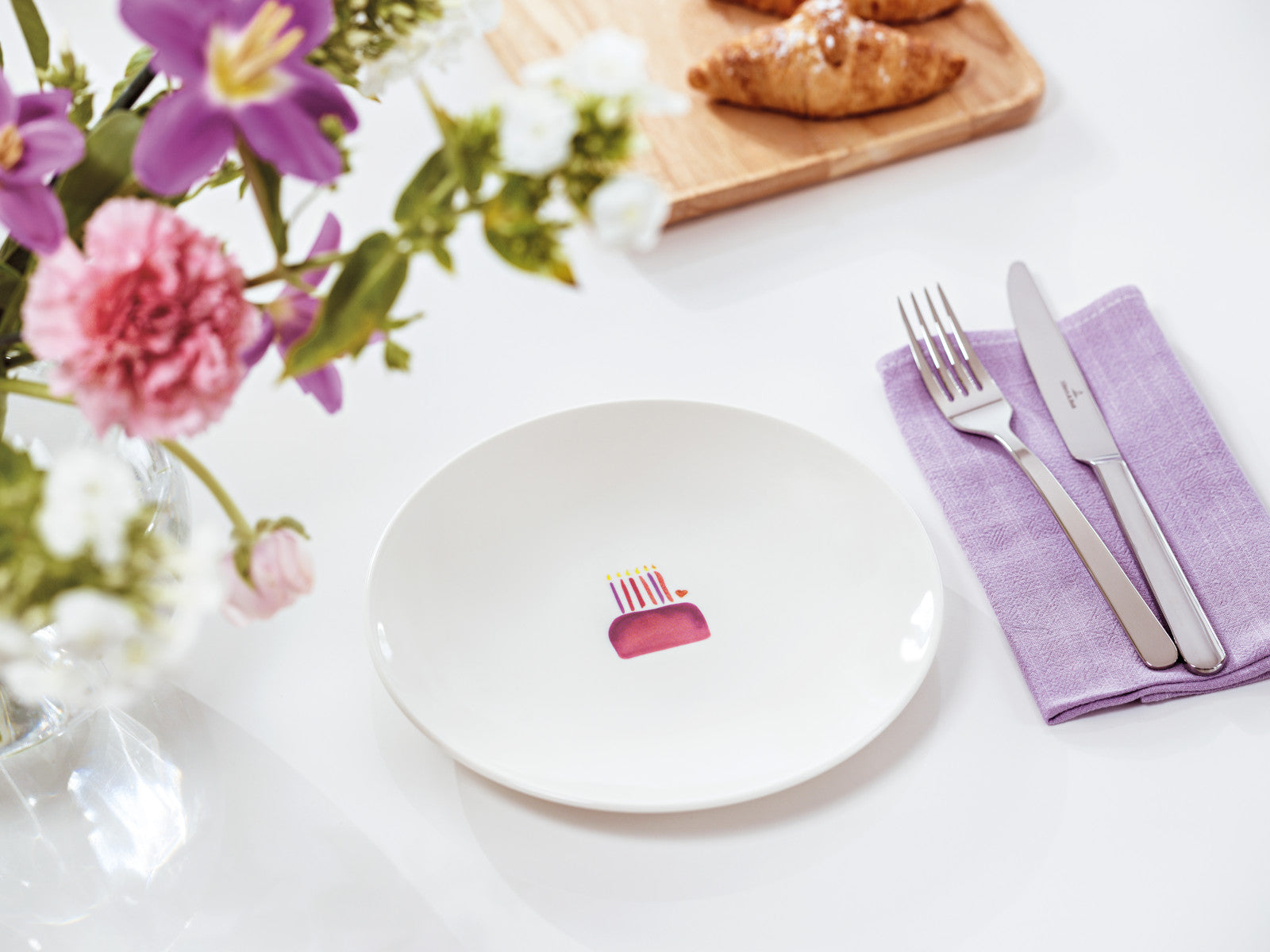 Villeroy & Boch With Love Frühstücksteller Happy Birthday 21cm - Produktbild 2