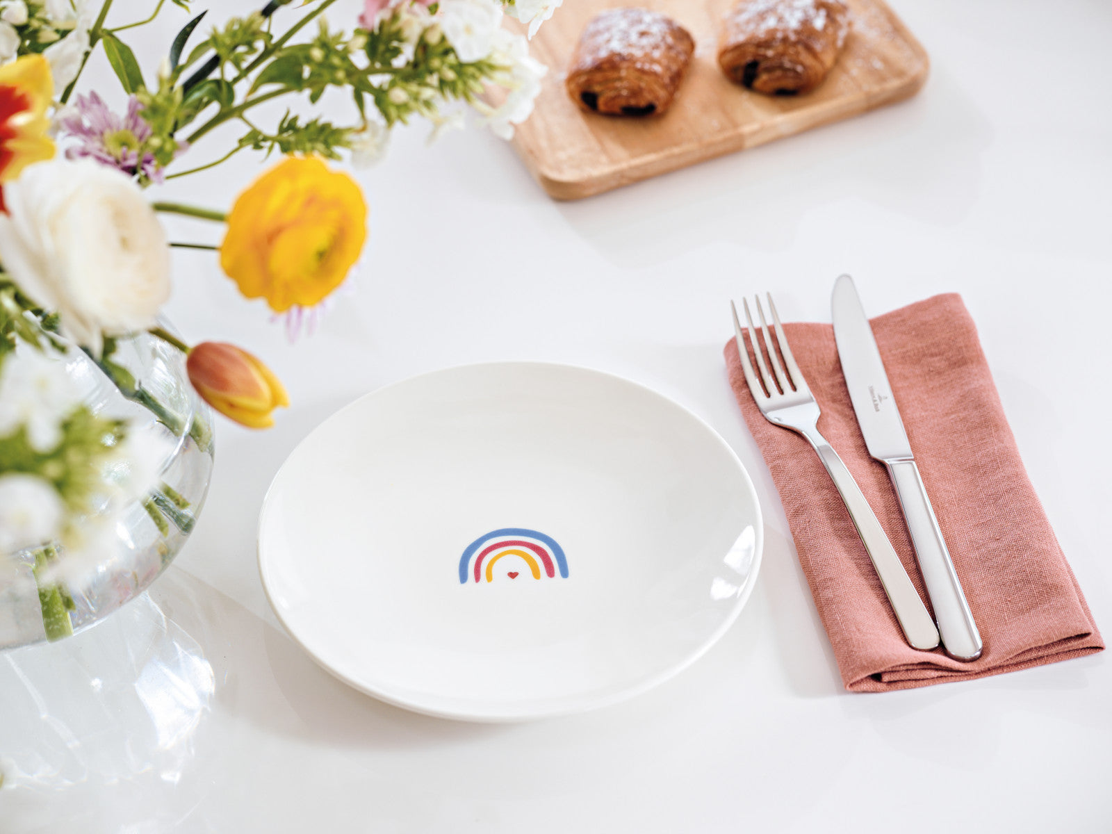 Villeroy & Boch With Love Frühstücksteller Be Happy 21cm - Produktbild 2