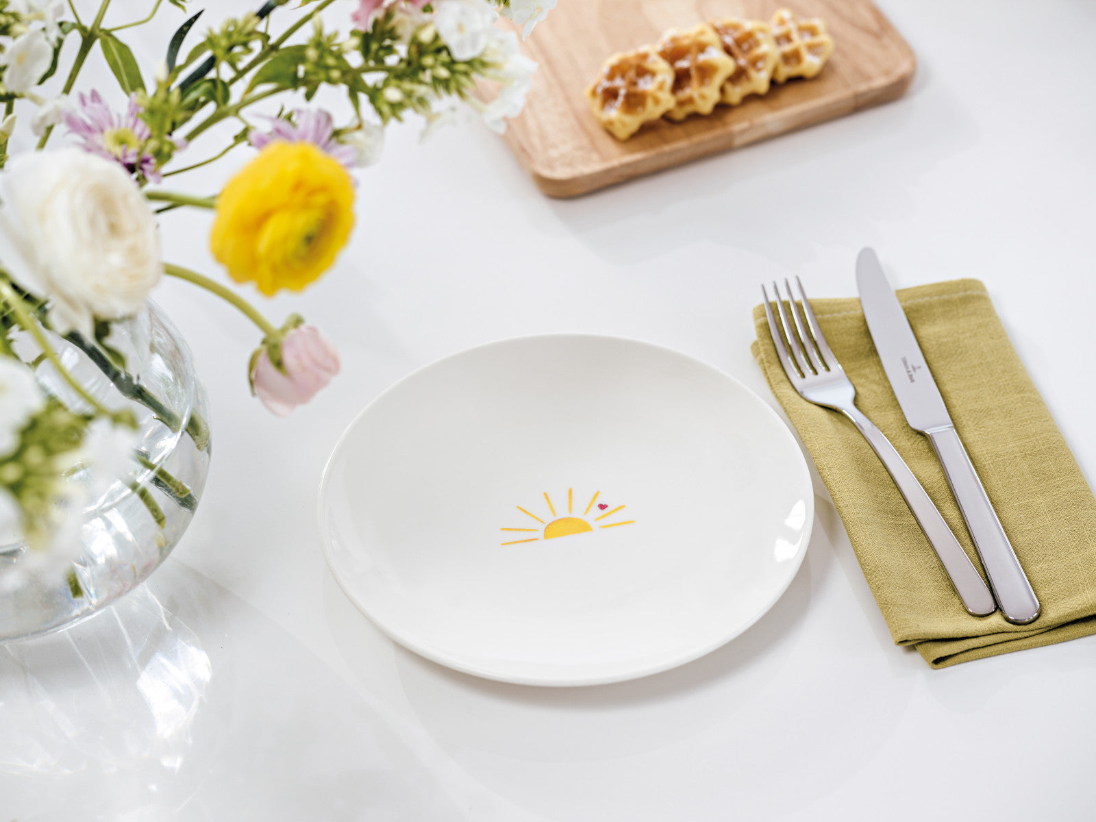 Villeroy & Boch With Love Frühstücksteller Hello Sunshine 21cm - Produktbild 2