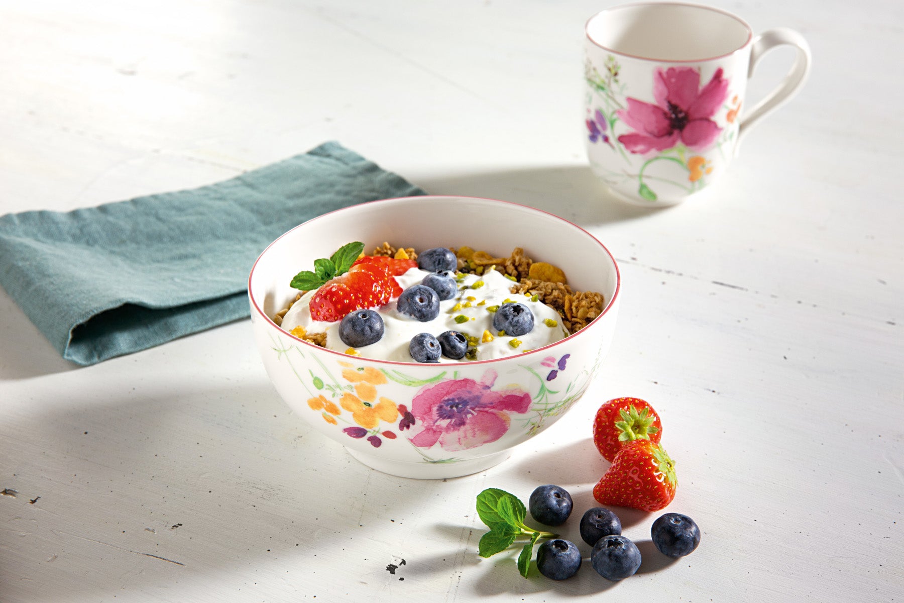 Villeroy & Boch Mariefleur Basic French-Bol 0,75 l - Produktbild 3